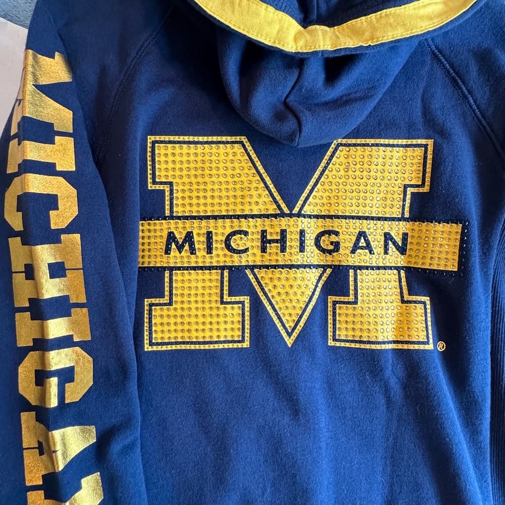 NWT Limited Edition University of Michigan Game Day Hoodie, Small - Thumbnail 3
