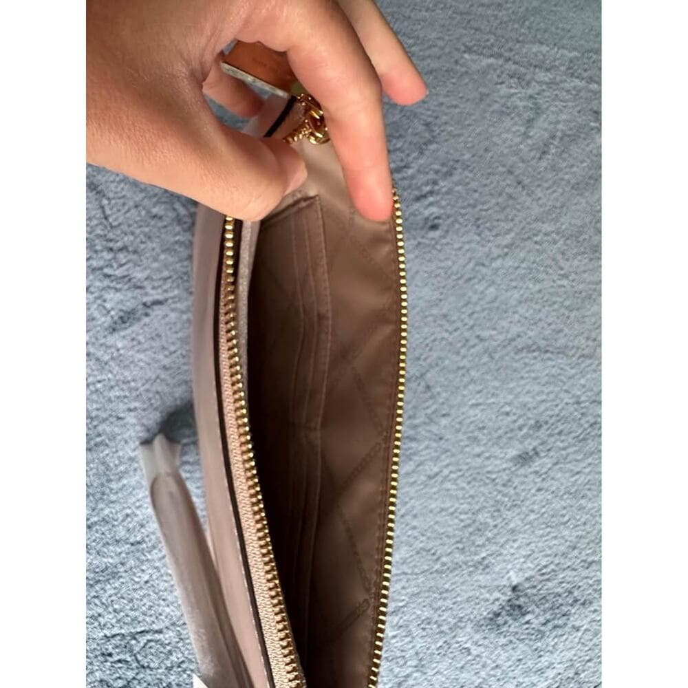 NWT Michael Kors Leather Clutch - Thumbnail 3