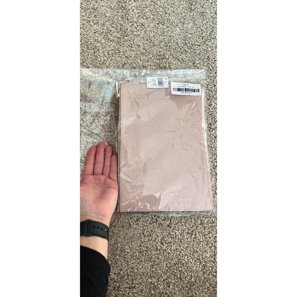 NWT Michael Kors Leather Clutch - Thumbnail 4