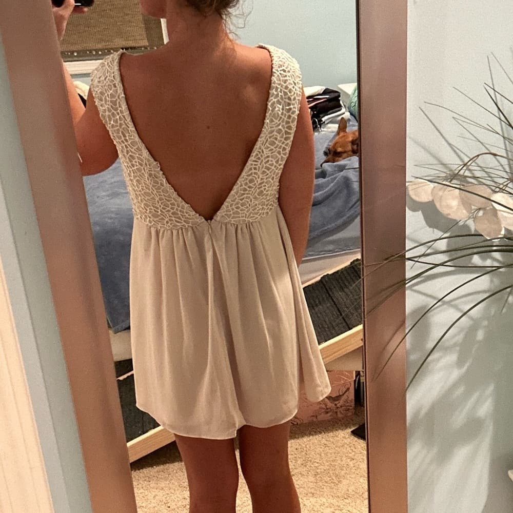 Gorgeous Champagne Dress - Thumbnail 2