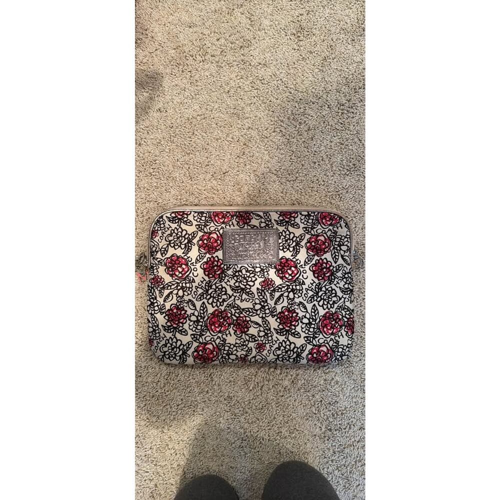 Rare Coach x Poppi Laptop Bag - Thumbnail 4