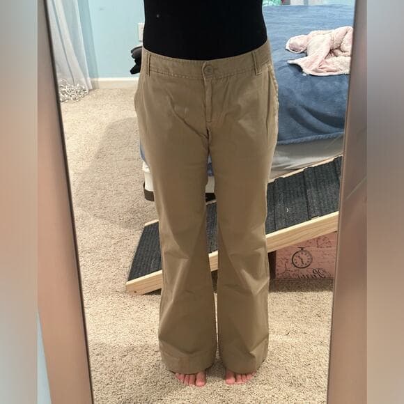 Ann Taylor Loft Signature Khaki Slacks Size 6 - Thumbnail 8