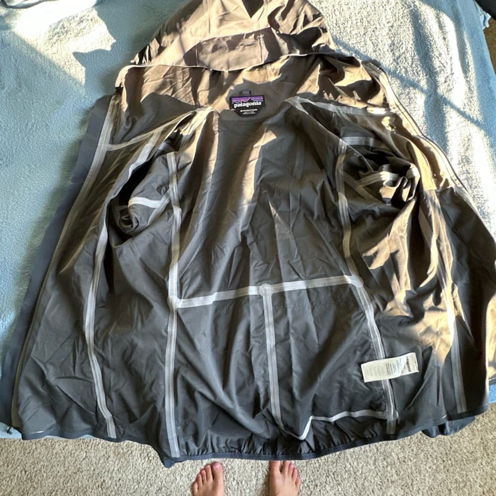 Patagonia Dark Gray Technical Jacket Medium - Thumbnail 5