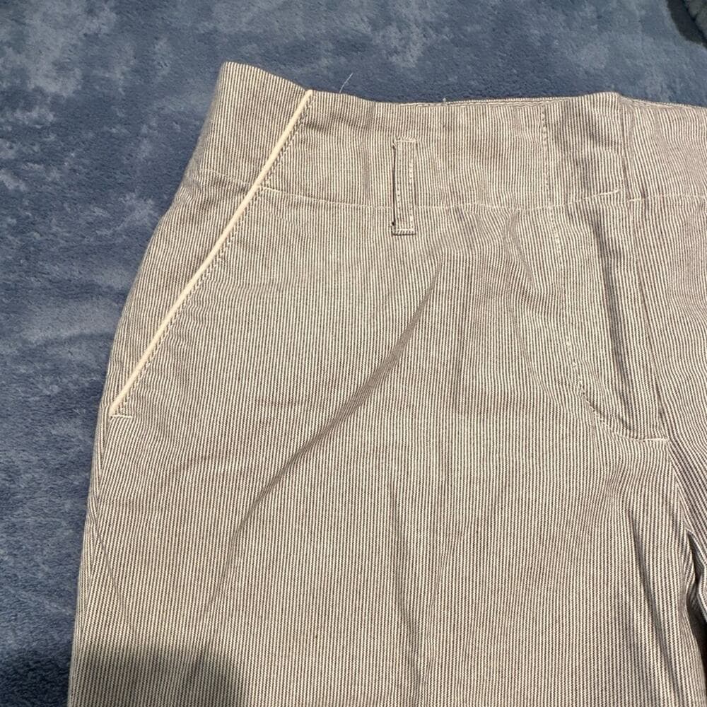 Ann Taylor Loft Pinstripe Trousers size 6 - Thumbnail 4