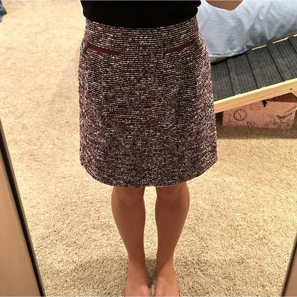 Ann Taylor Loft Tweed Pencil Skirt size 6P - Thumbnail 7