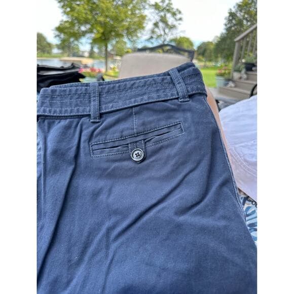 Like New Ann Taylor Loft Signature Navy Slacks size 8 - Thumbnail 8