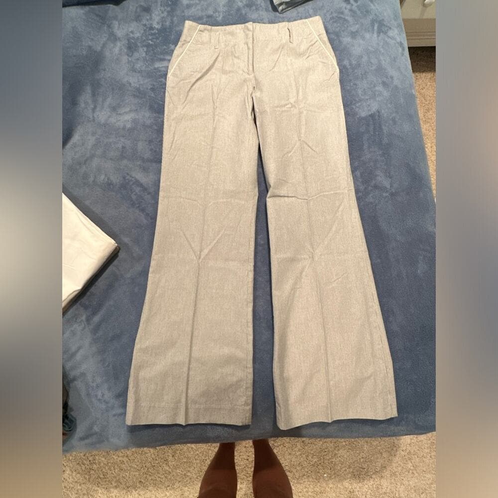 Ann Taylor Loft Pinstripe Trousers size 6 - Thumbnail 3