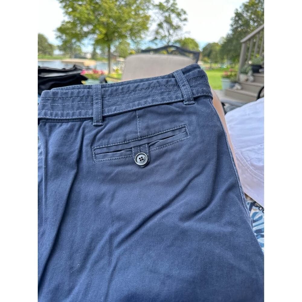 Like New Ann Taylor Loft Signature Navy Slacks size 8 - Thumbnail 7