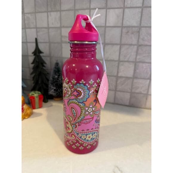NWT Paisley Vera Bradley Water Bottle 25oz - Thumbnail 3