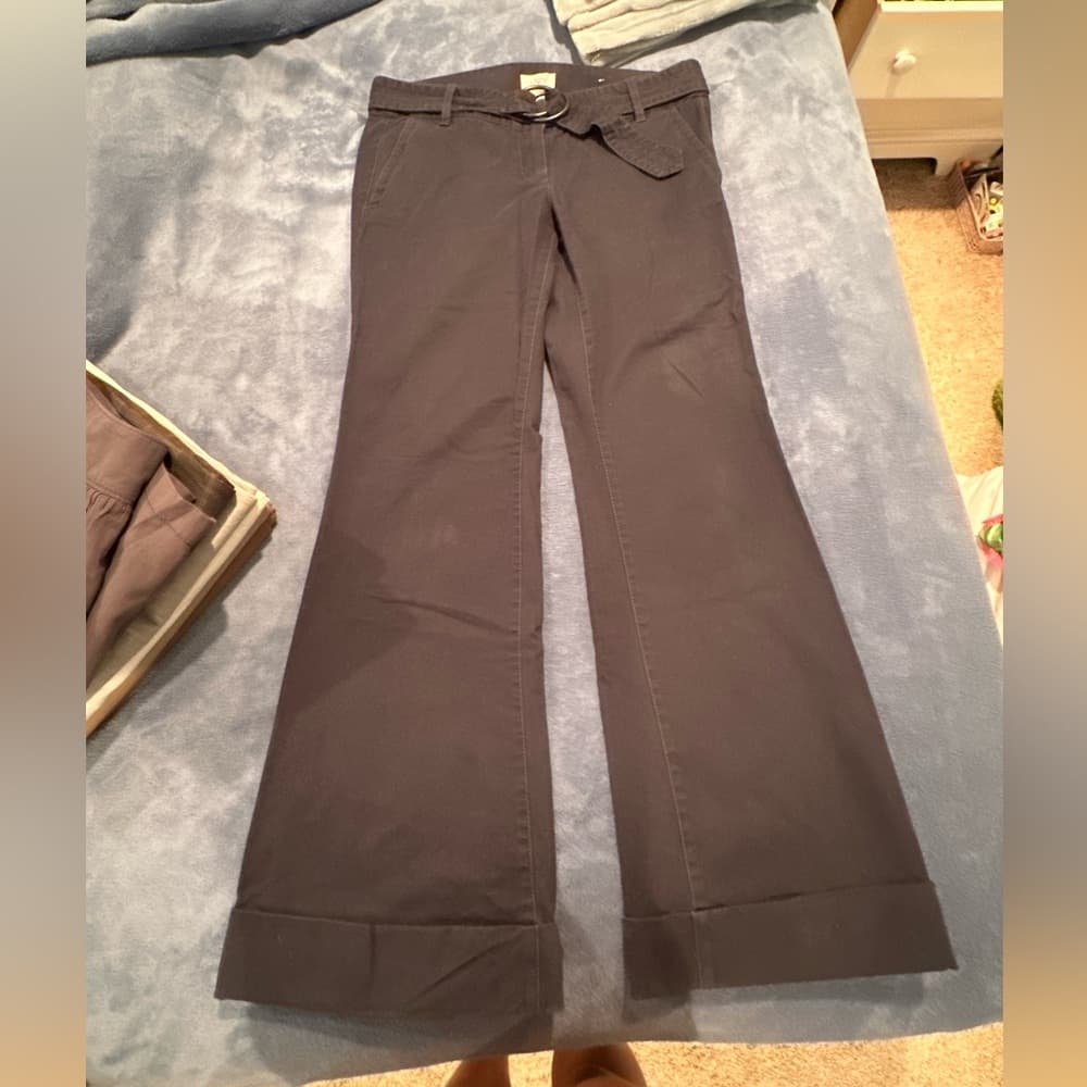 Like New Ann Taylor Loft Navy Slacks - Thumbnail 3