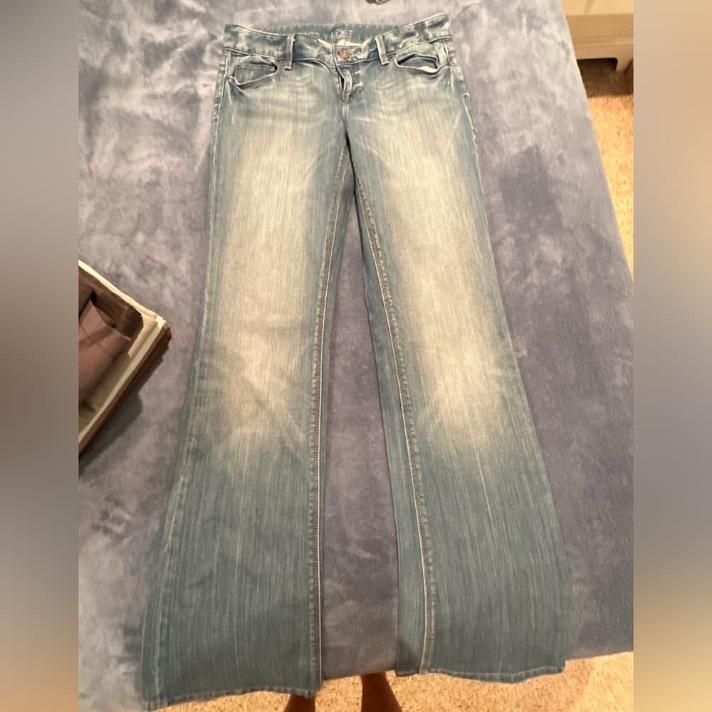 New Ann Taylor Loft Bootcut Women's Jeans - Thumbnail 4