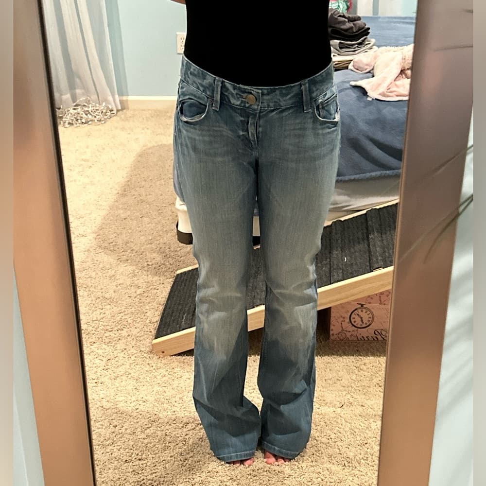 New Ann Taylor Loft Bootcut Women's Jeans - Thumbnail 8
