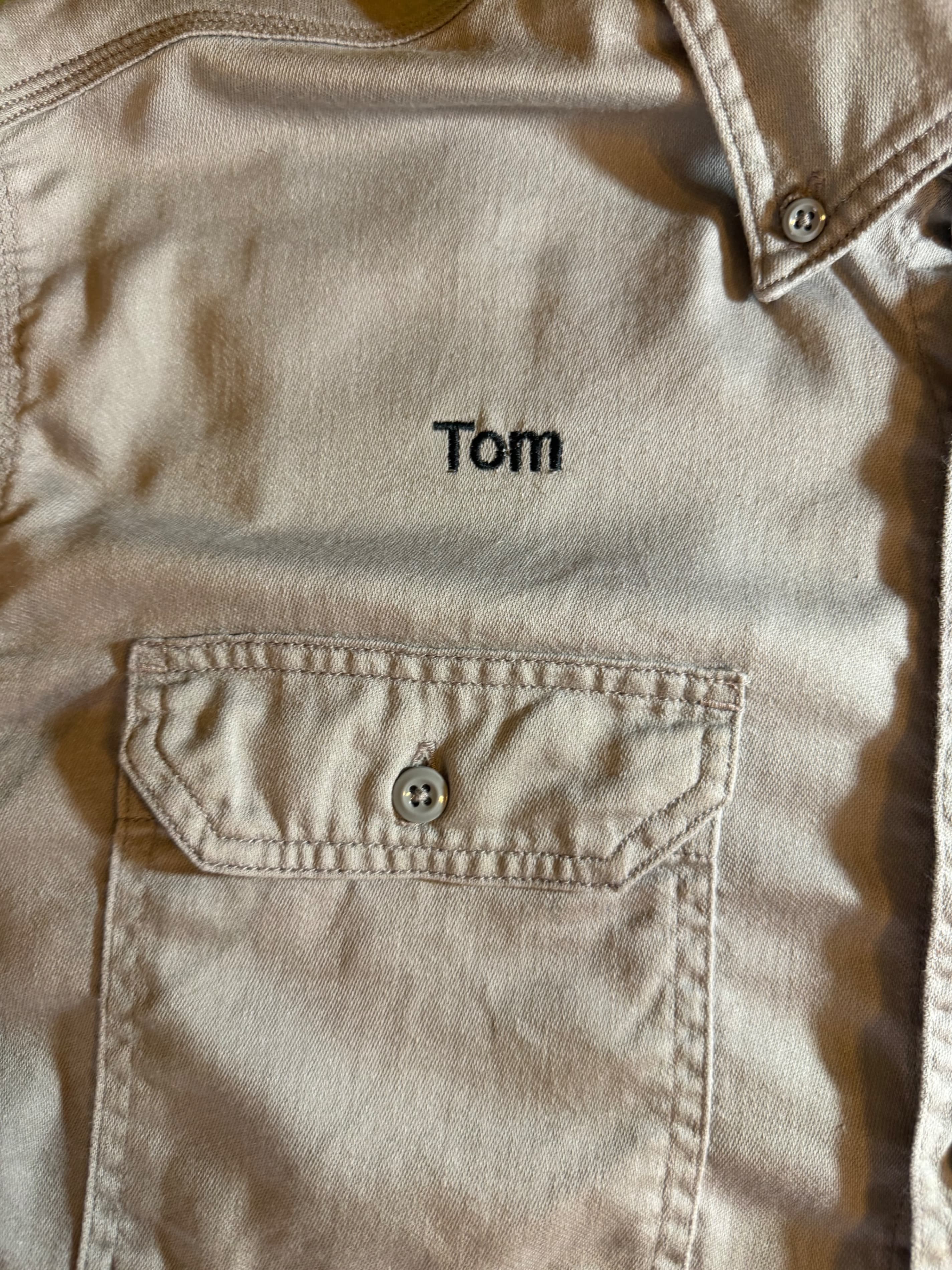 Carhartt FR FRS003 Flame Resistant Work Shirt Mens Large Khaki CAT2 NFPA - Thumbnail 7