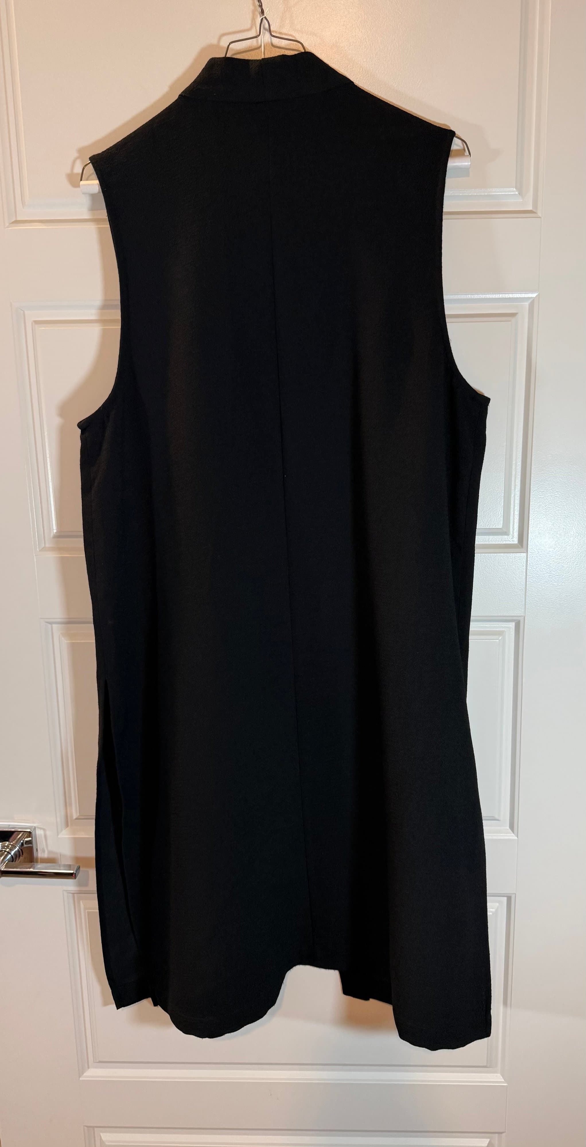 Mossimo Women's Black Sleeveless Vest XL - Thumbnail 2
