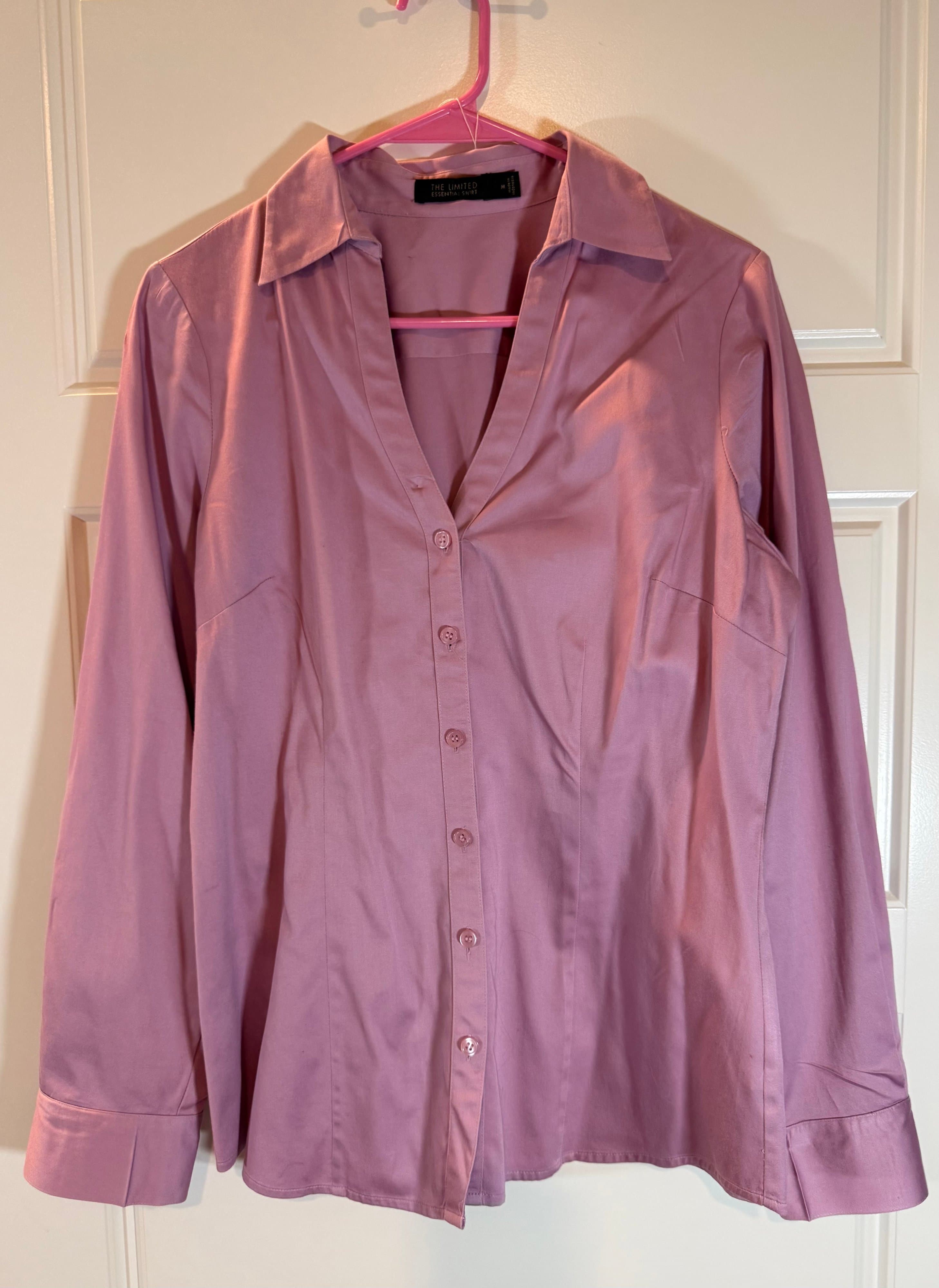 The Limited Women's Button-Up Shirt Size M