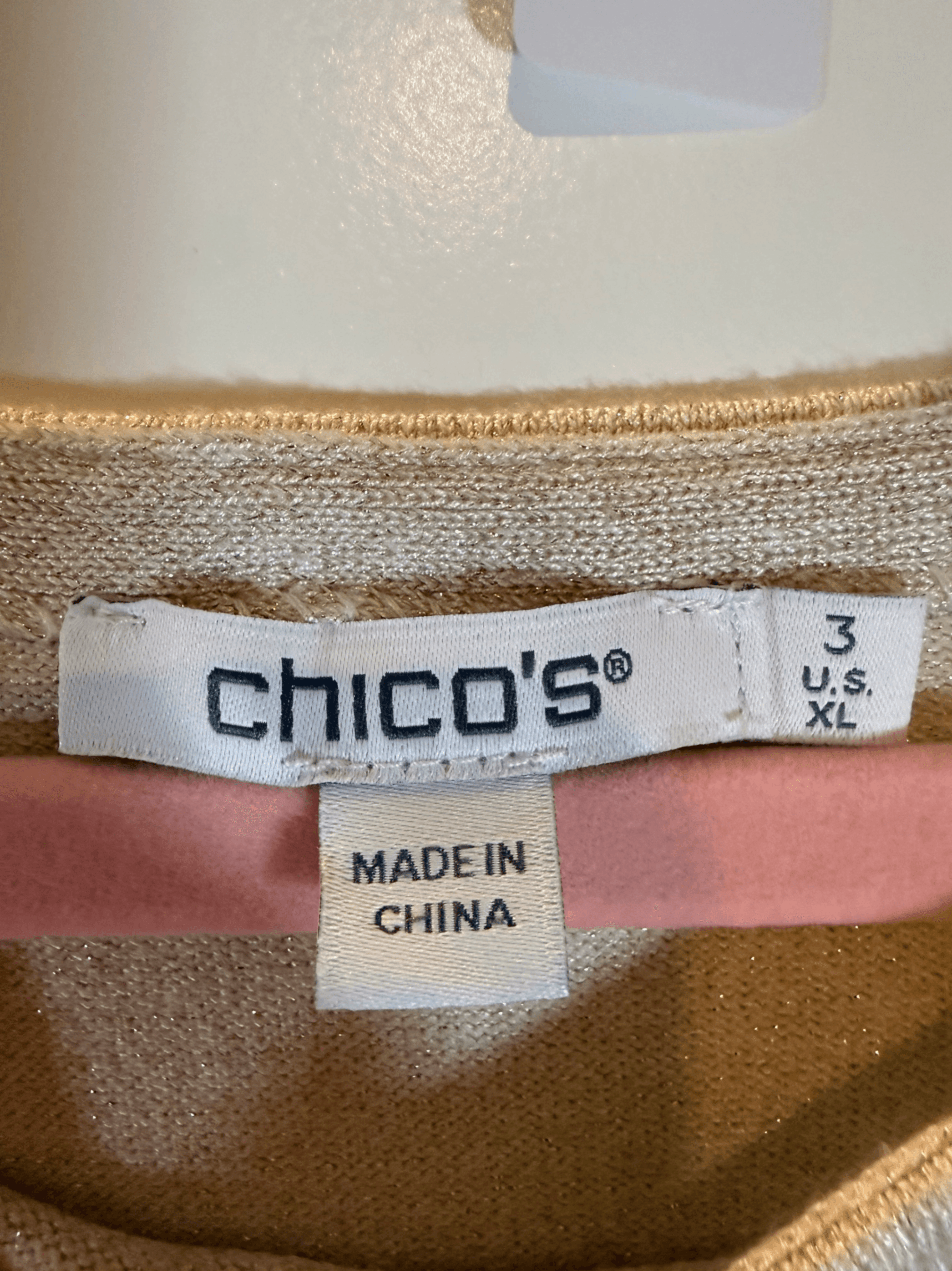 Chicos  Paisley Knit Sweater with Bold Pattern - Thumbnail 3