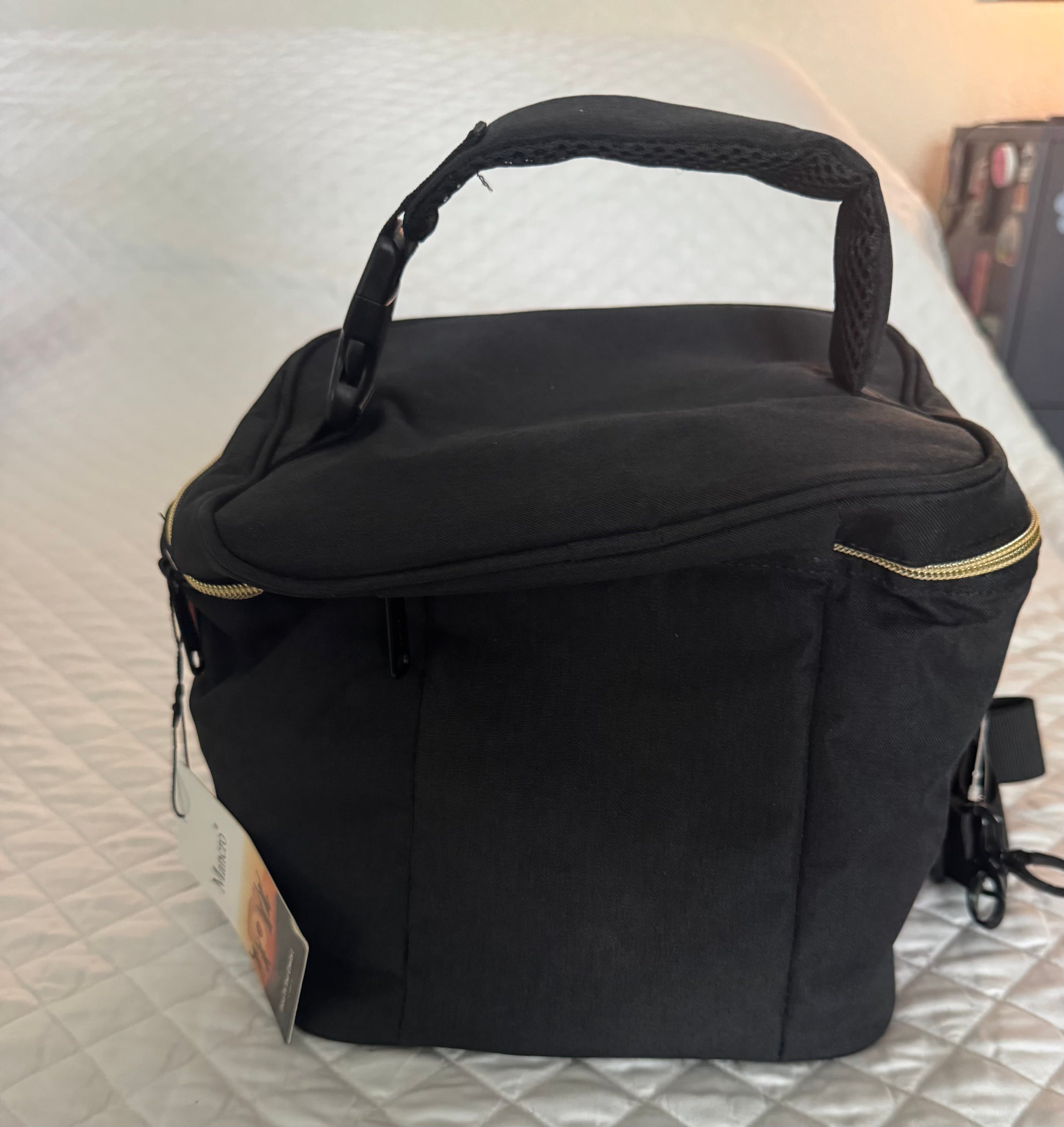 Black Mancro Insulated Lunch Bag - Thumbnail 6