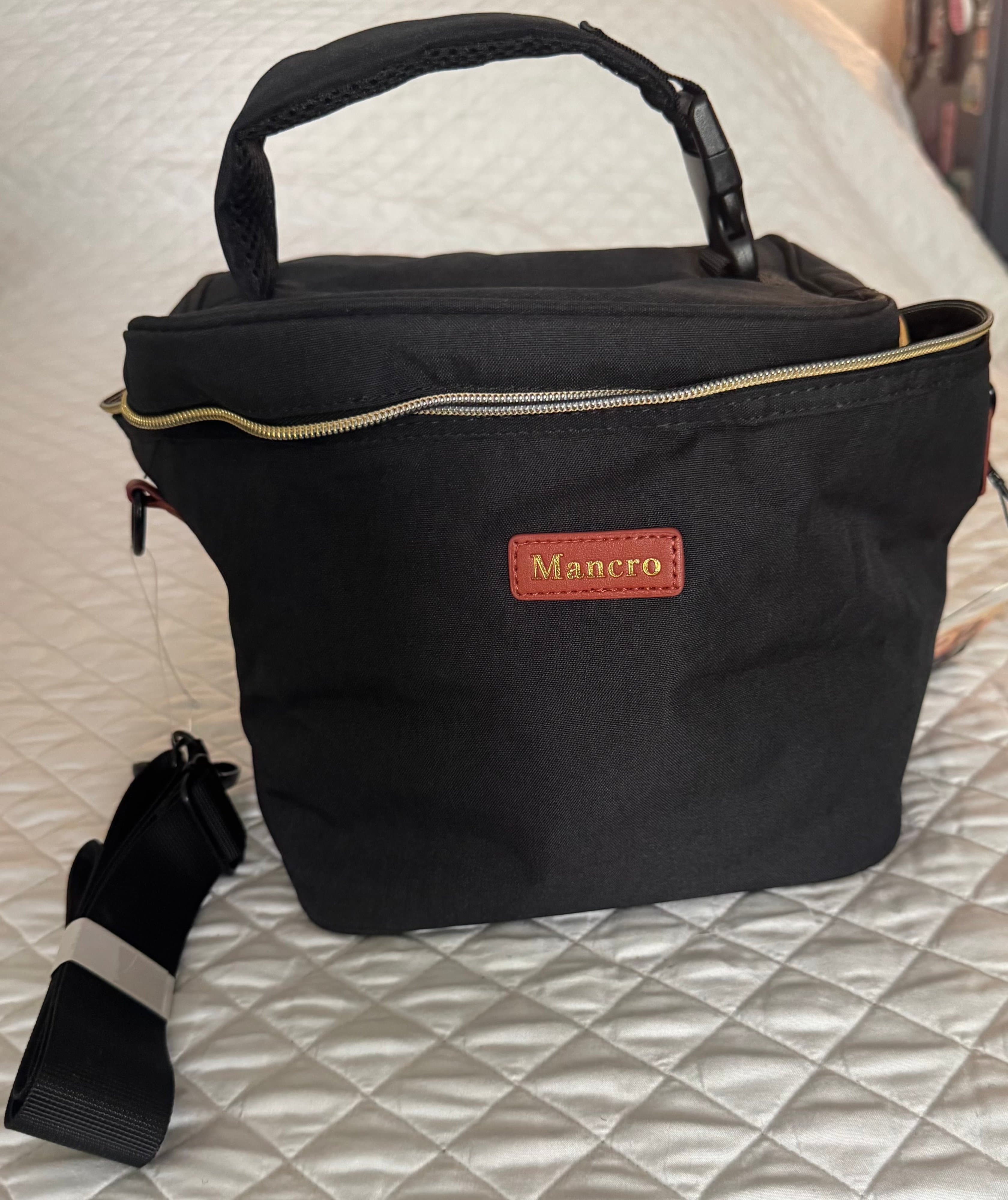Black Mancro Insulated Lunch Bag - Thumbnail 3