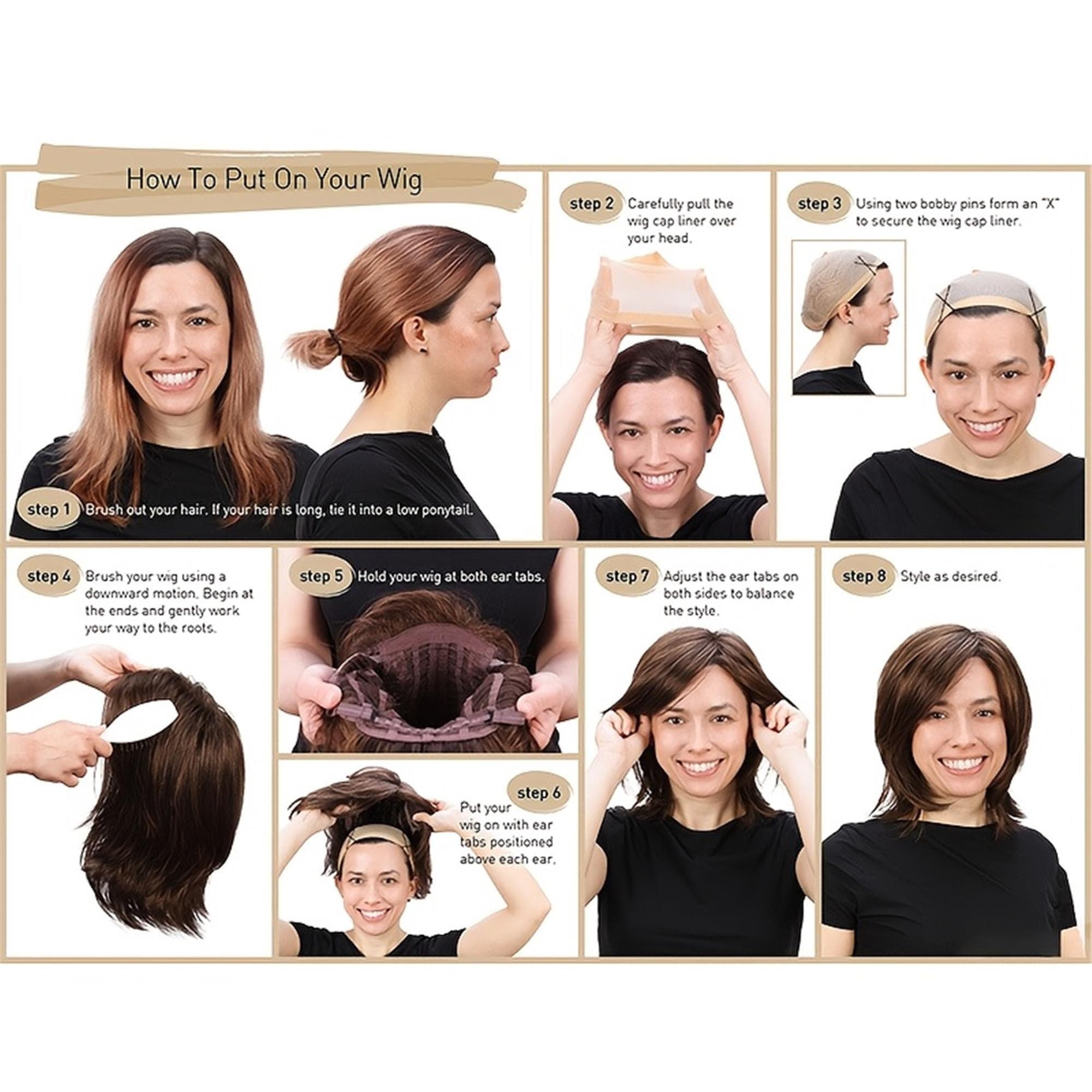 Silvery Gradient Bob Wig: 10-Inch Straight Layered for Daily Wear - Thumbnail 9