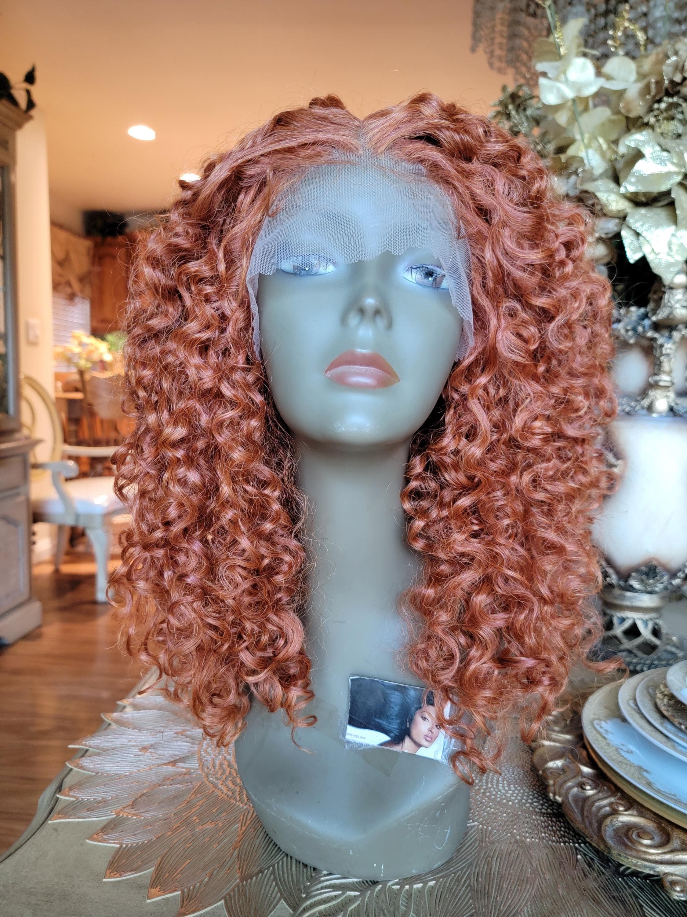 Copper Beautiful Lace Front Wig!!