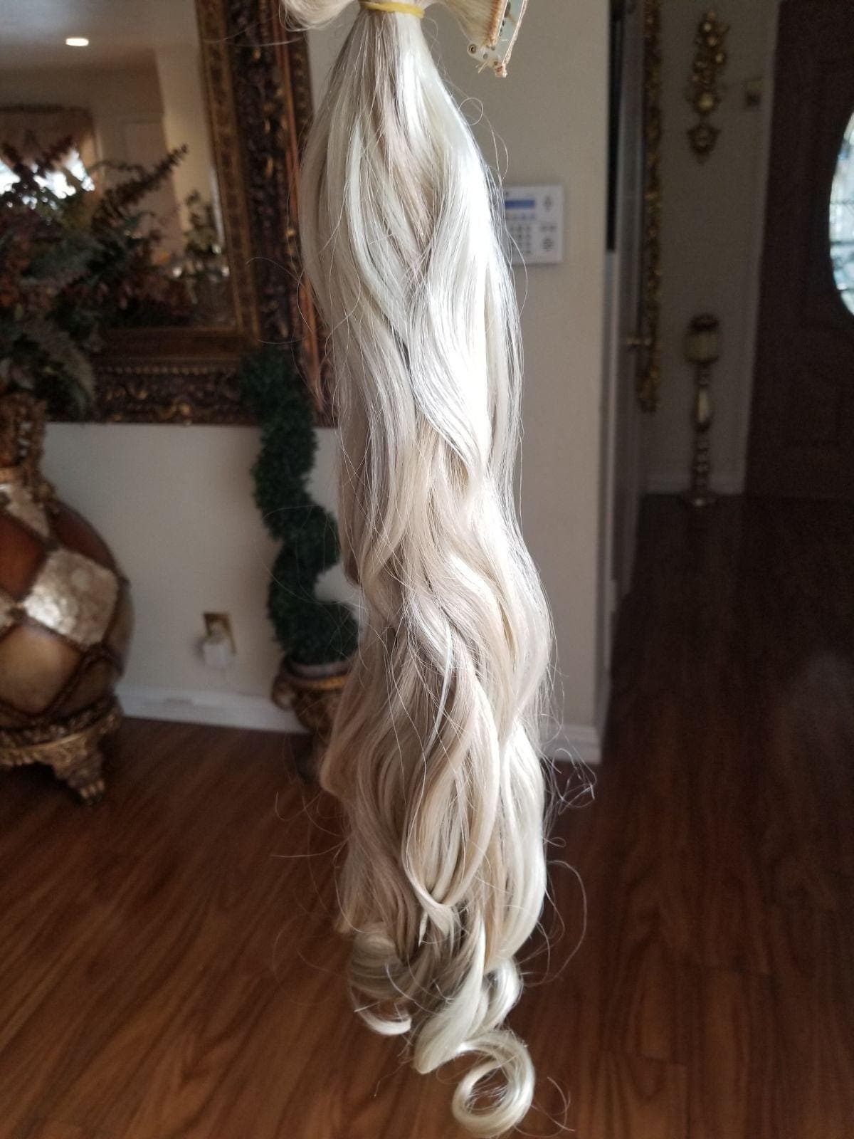 Blonde Mixed Full Head Clip In Extension - Thumbnail 6
