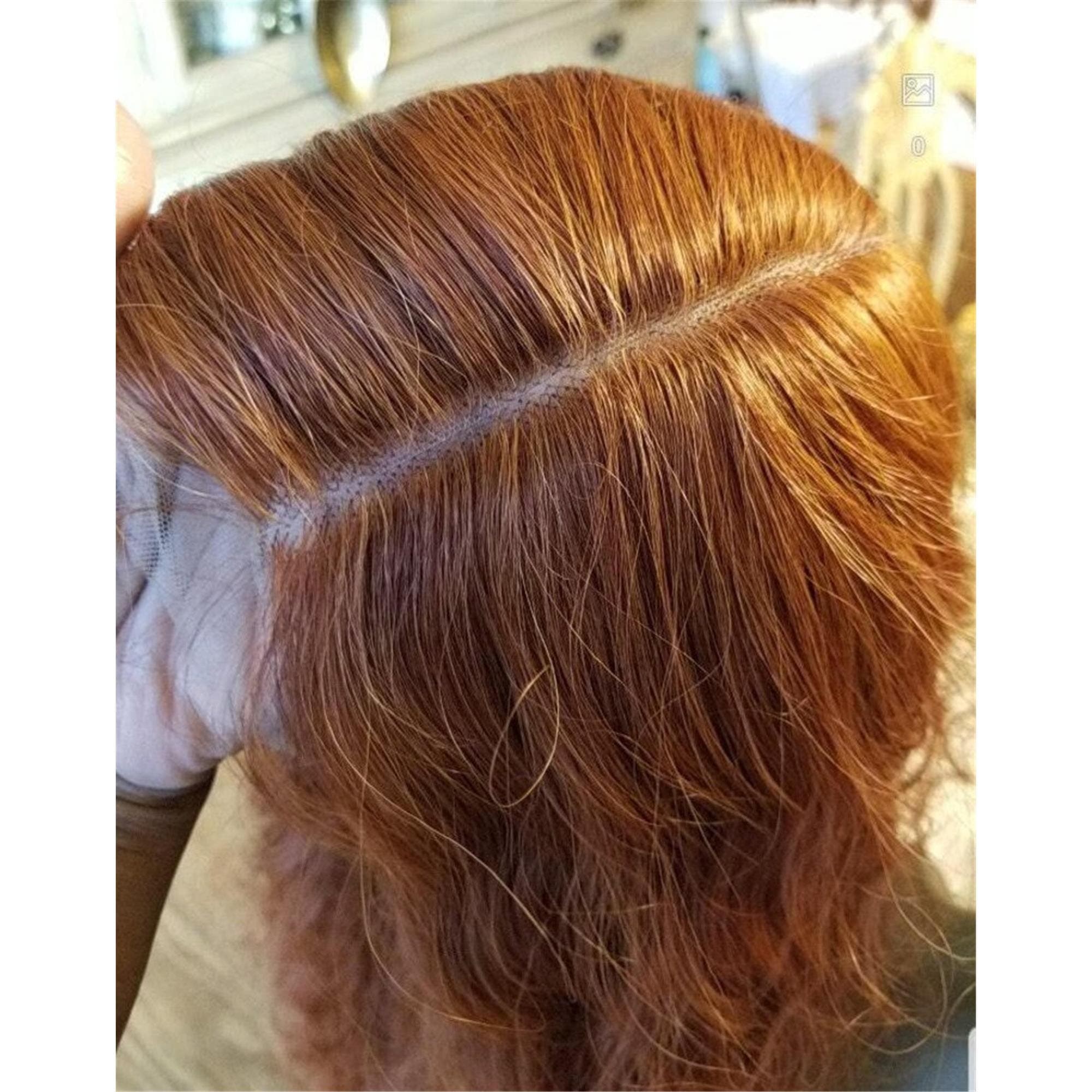 Copper Wavy Beauty Lace Front Wig 40-42 inches!! - Thumbnail 7