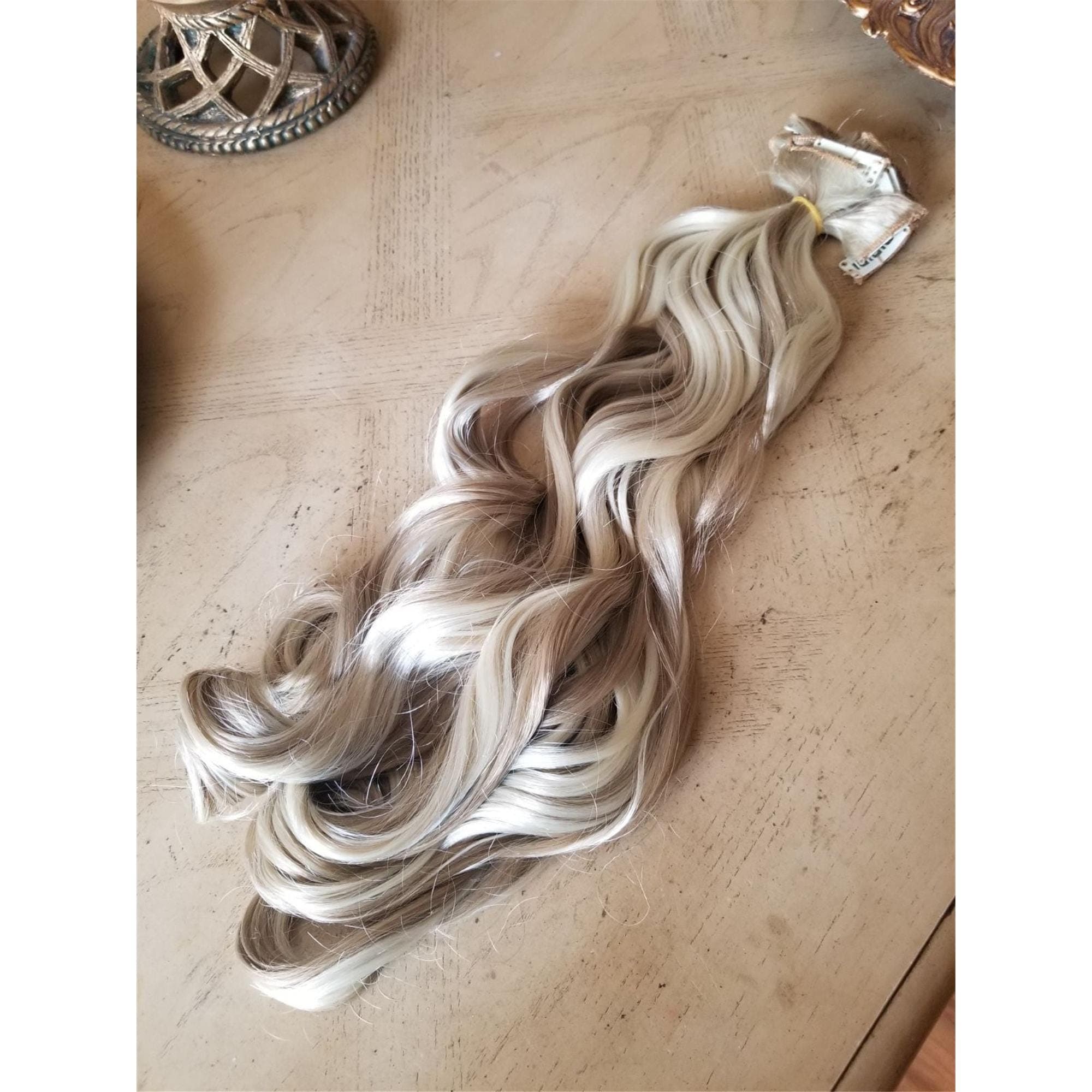 Blonde Mixed Full Head Clip In Extension