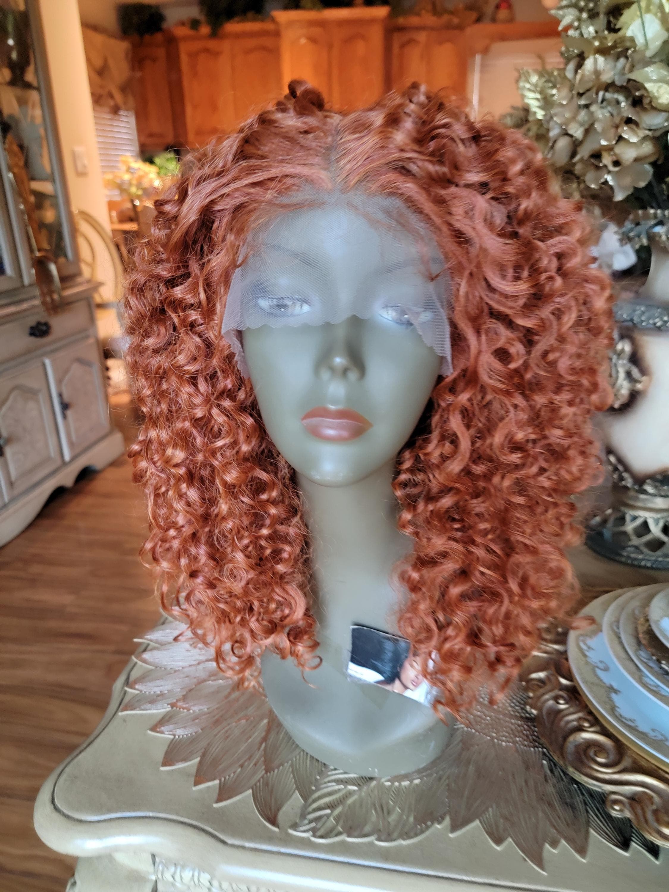 Copper Beautiful Lace Front Wig!! - Thumbnail 7