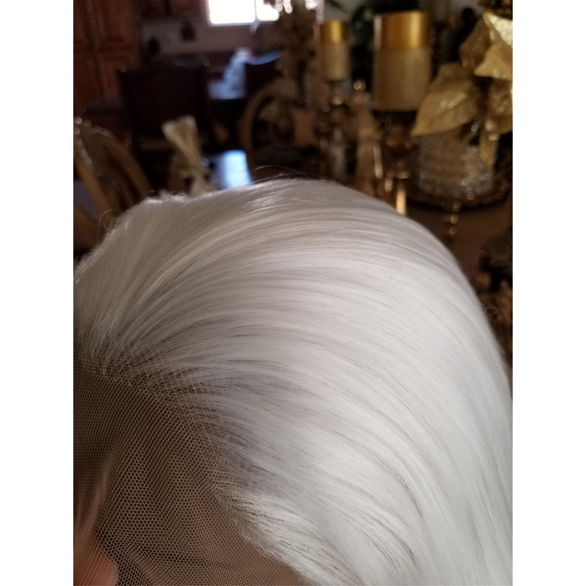 White Beauty Lace Front Wig 24-28 inches! - Thumbnail 7