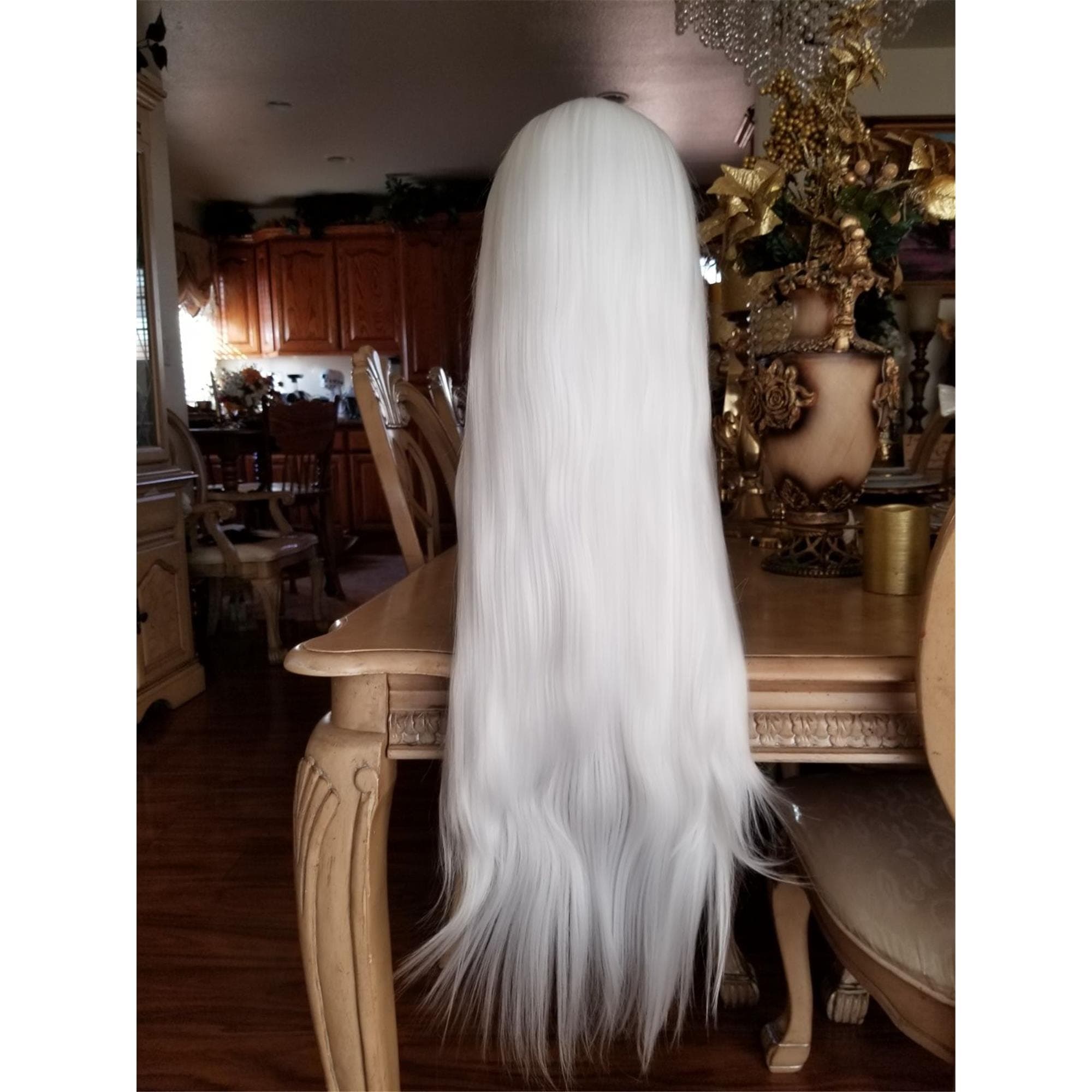 White Beauty Lace Front Wig 24-28 inches! - Thumbnail 8