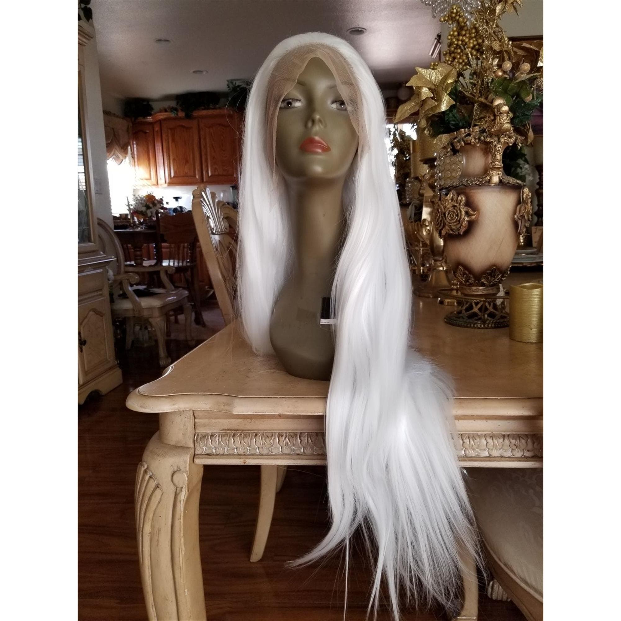 White Beauty Lace Front Wig 24-28 inches! - Thumbnail 3