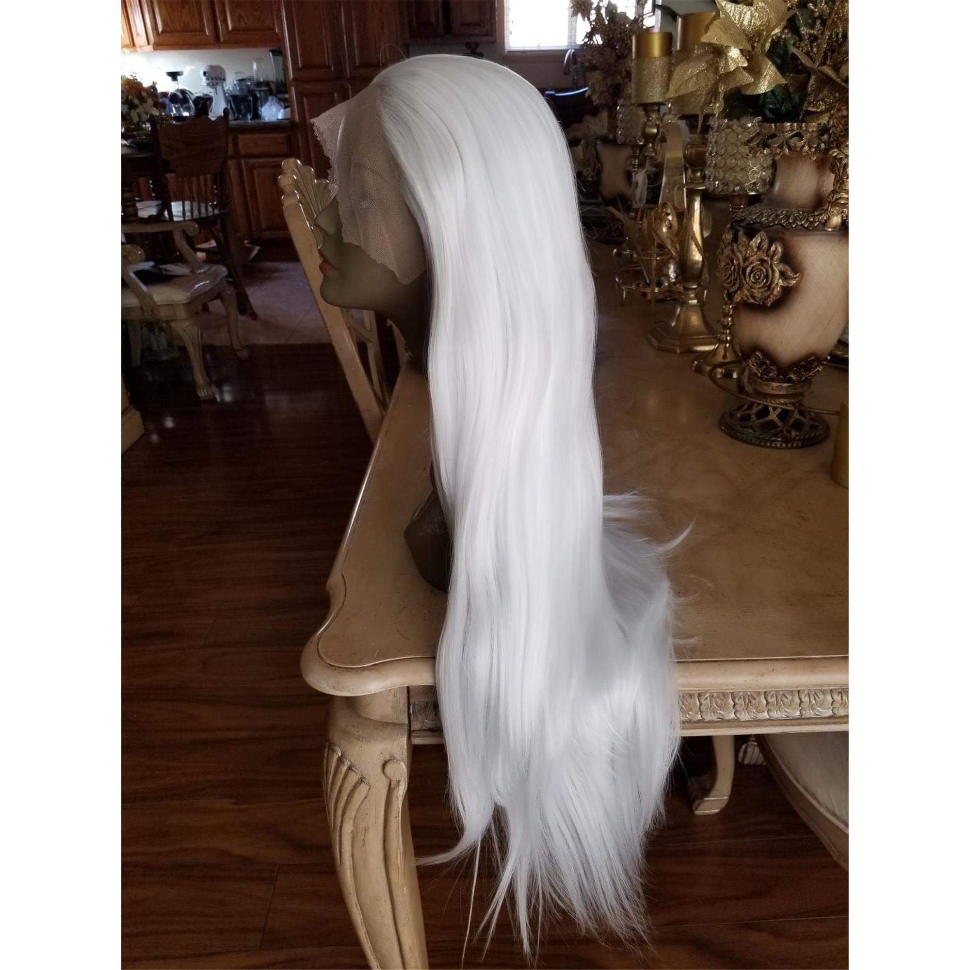 White Beauty Lace Front Wig 24-28 inches! - Thumbnail 4
