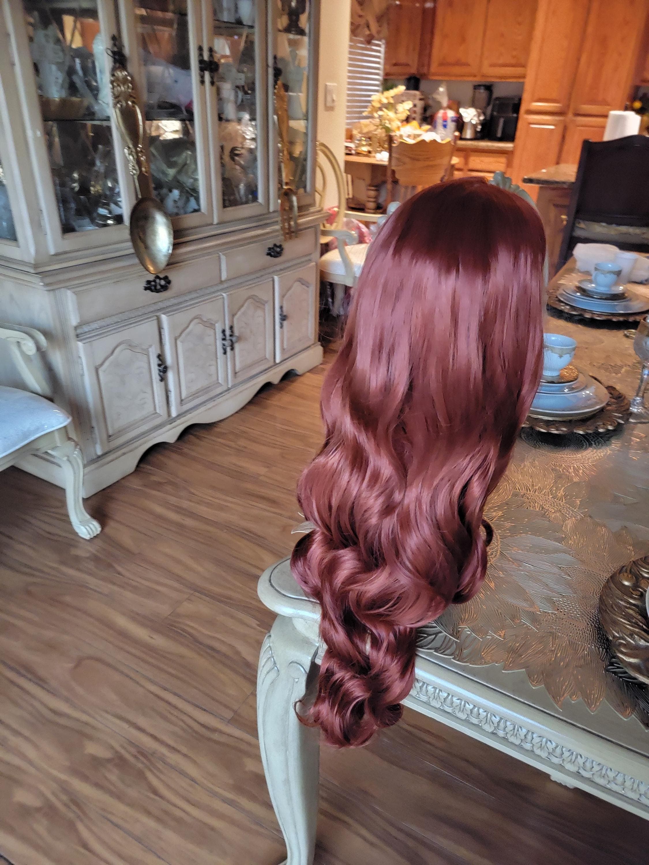Copper Red Beauty Waves Lace Front Wig!! - Thumbnail 18