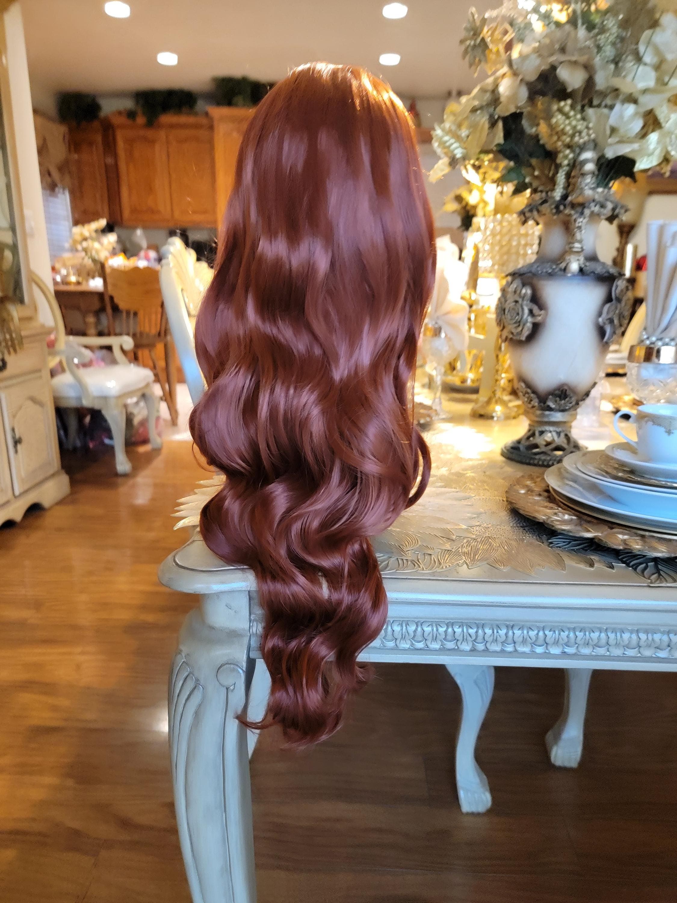 Copper Red Beauty Waves Lace Front Wig!! - Thumbnail 19