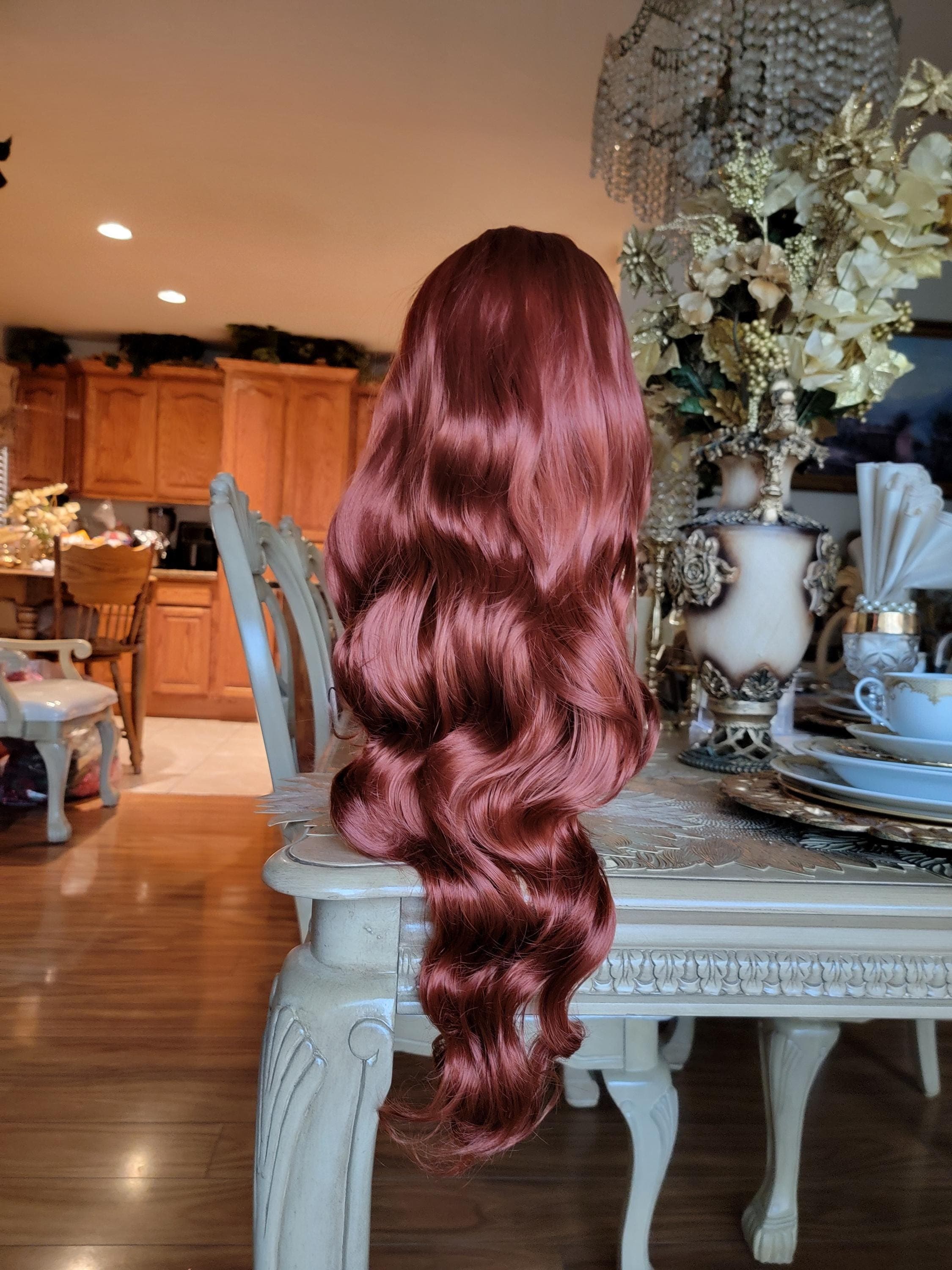 Copper Red Beauty Waves Lace Front Wig!! - Thumbnail 14