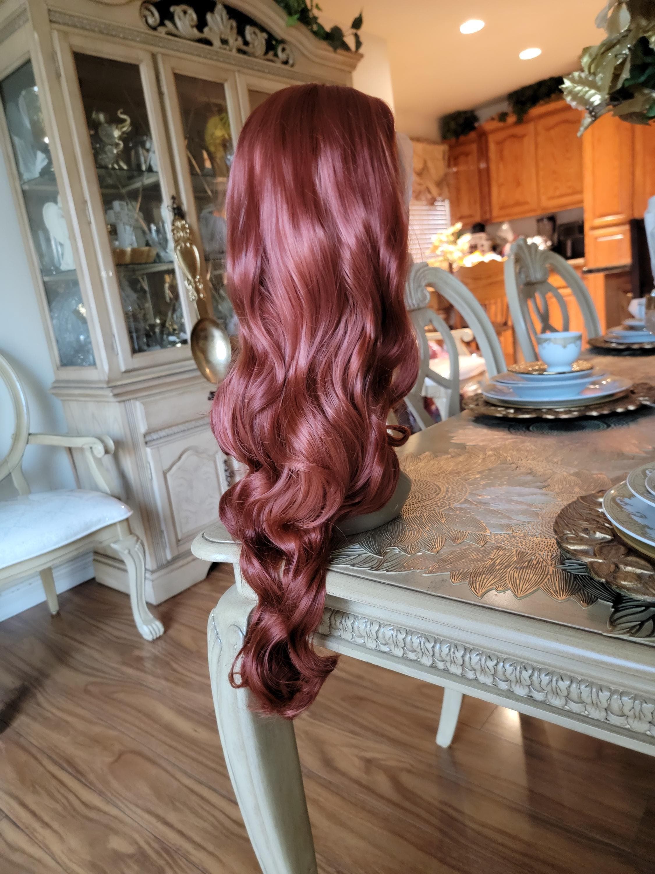 Copper Red Beauty Waves Lace Front Wig!! - Thumbnail 13