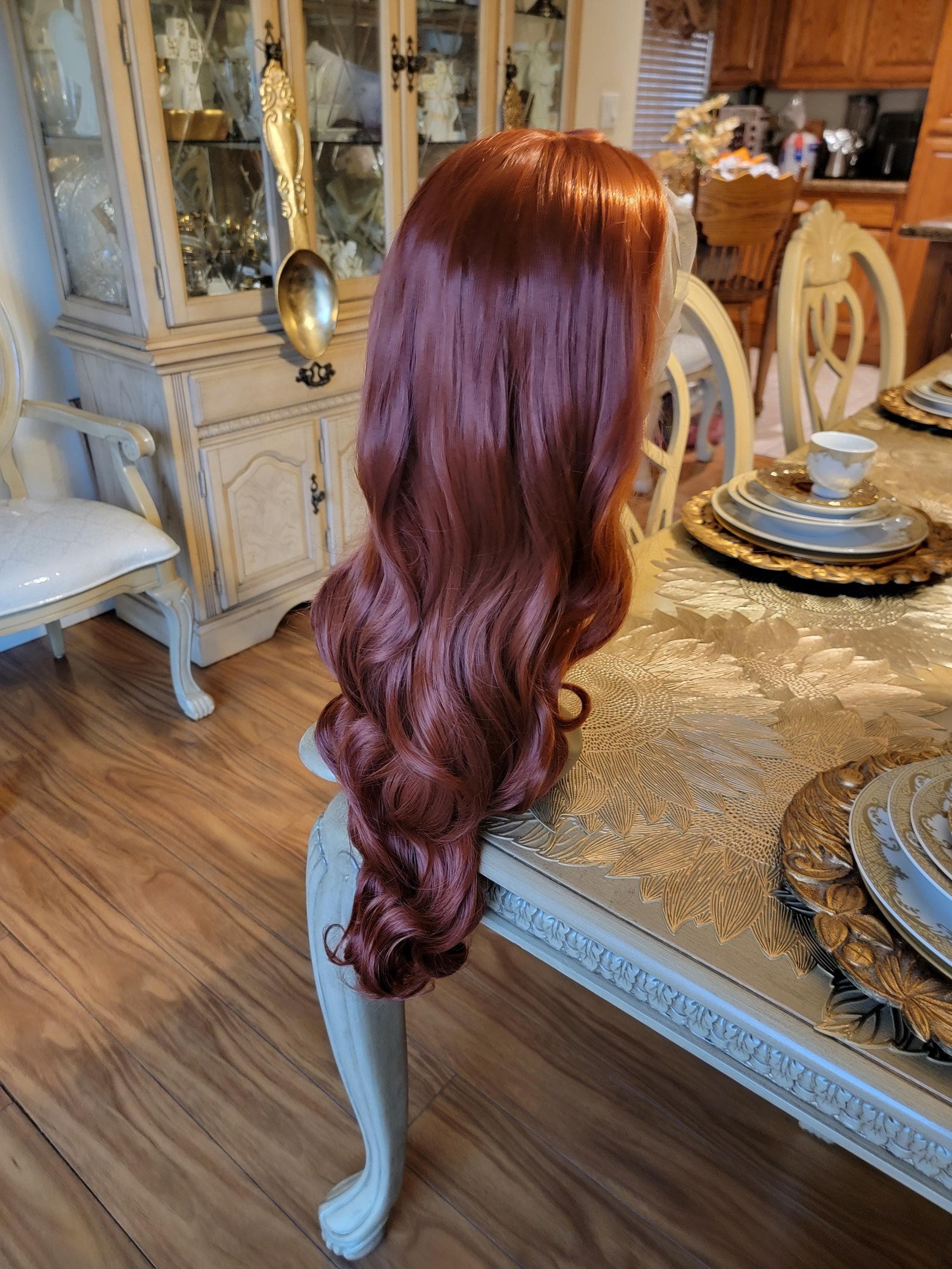 Copper Red Beauty Waves Lace Front Wig!! - Thumbnail 20