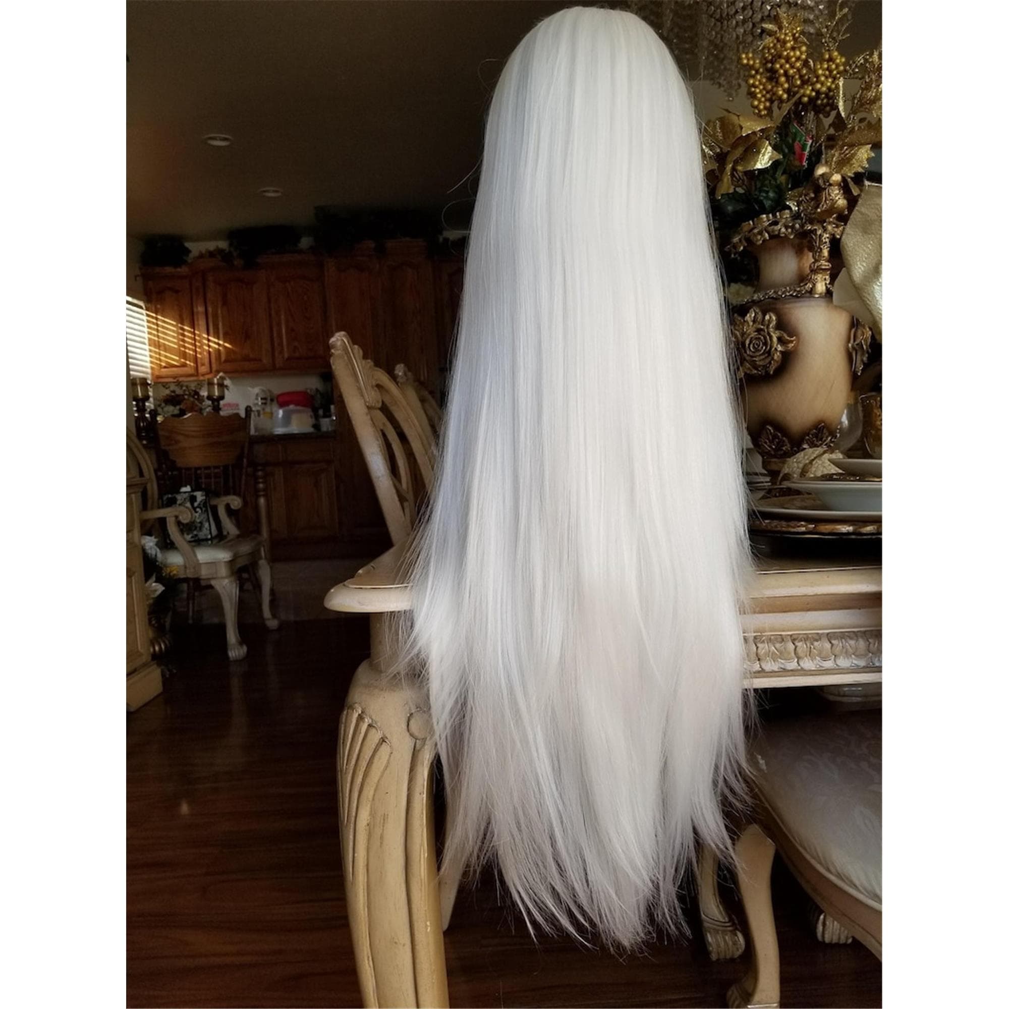 White Beauty Lace Front Wig