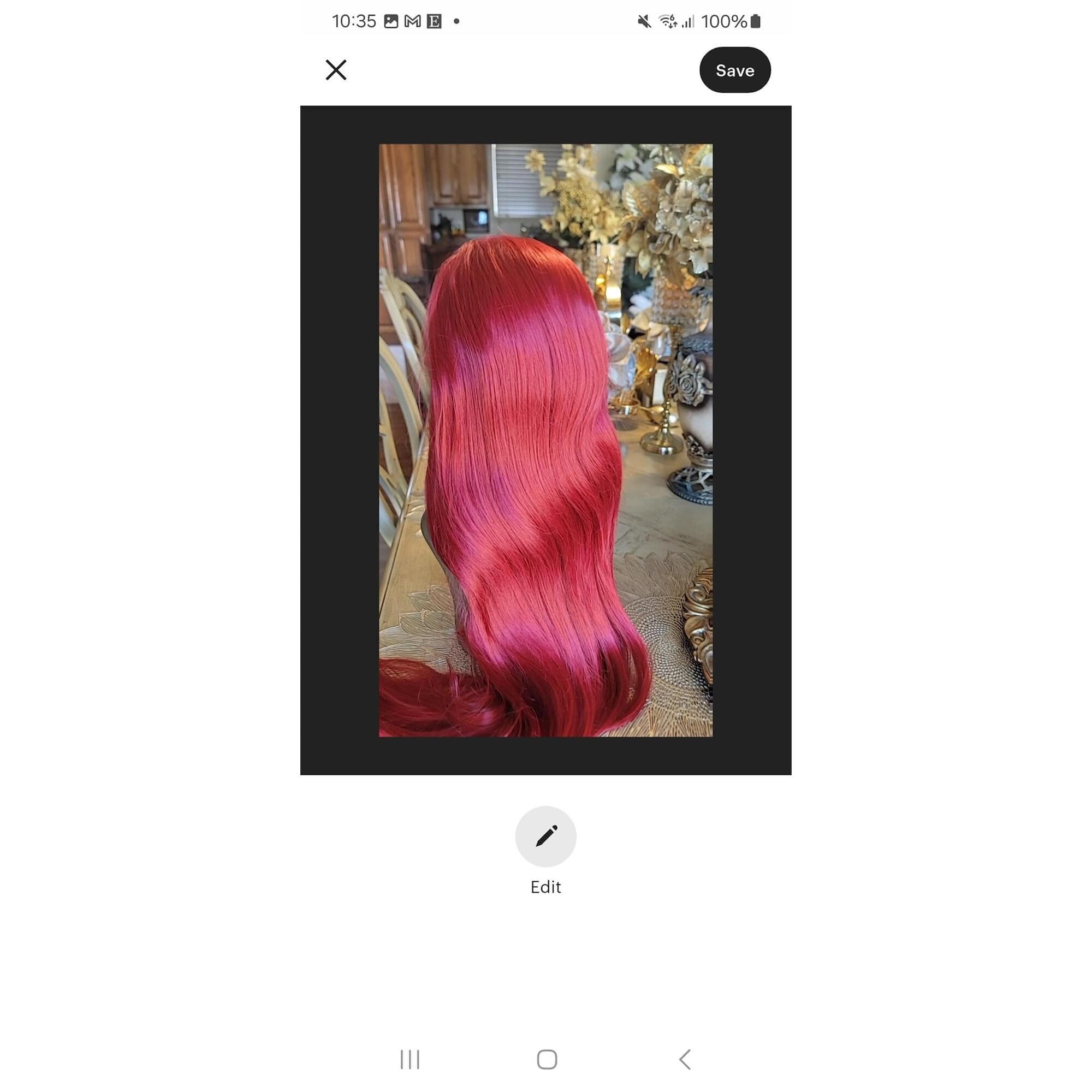 White Beauty Lace Front Wig - Thumbnail 6