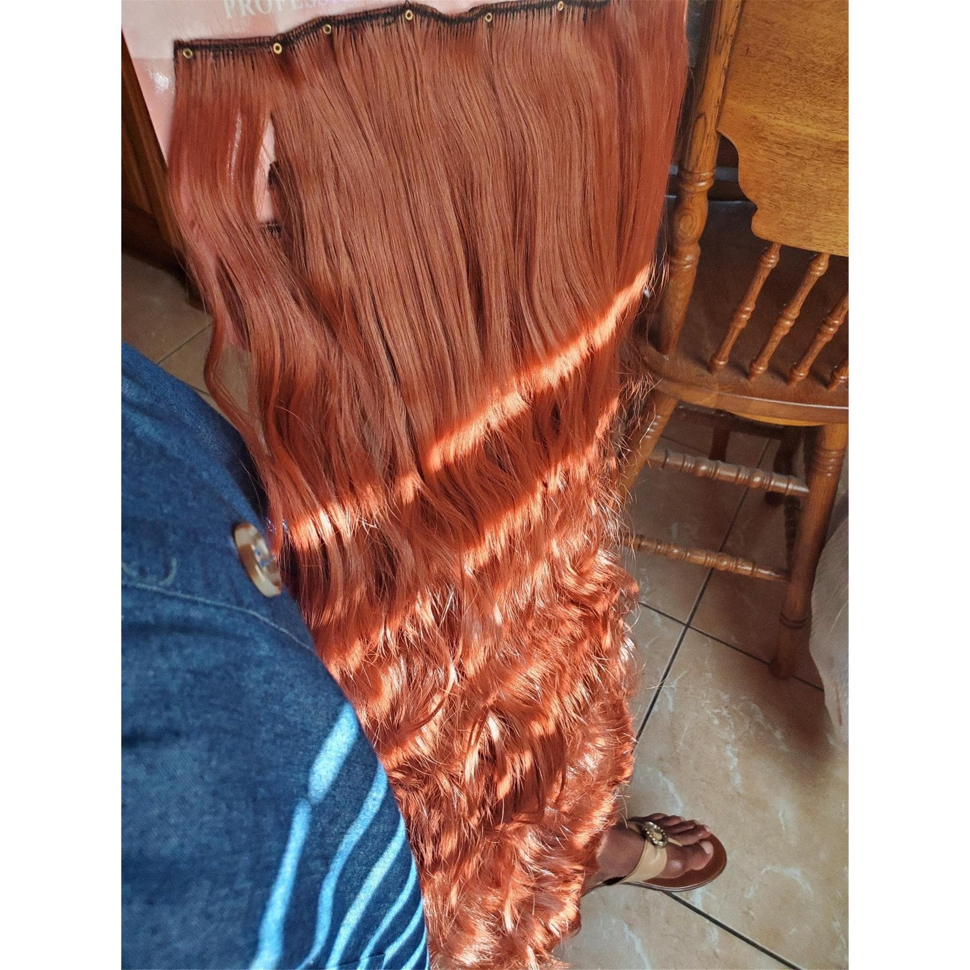 Copper Full Head clip in Extension - Thumbnail 8