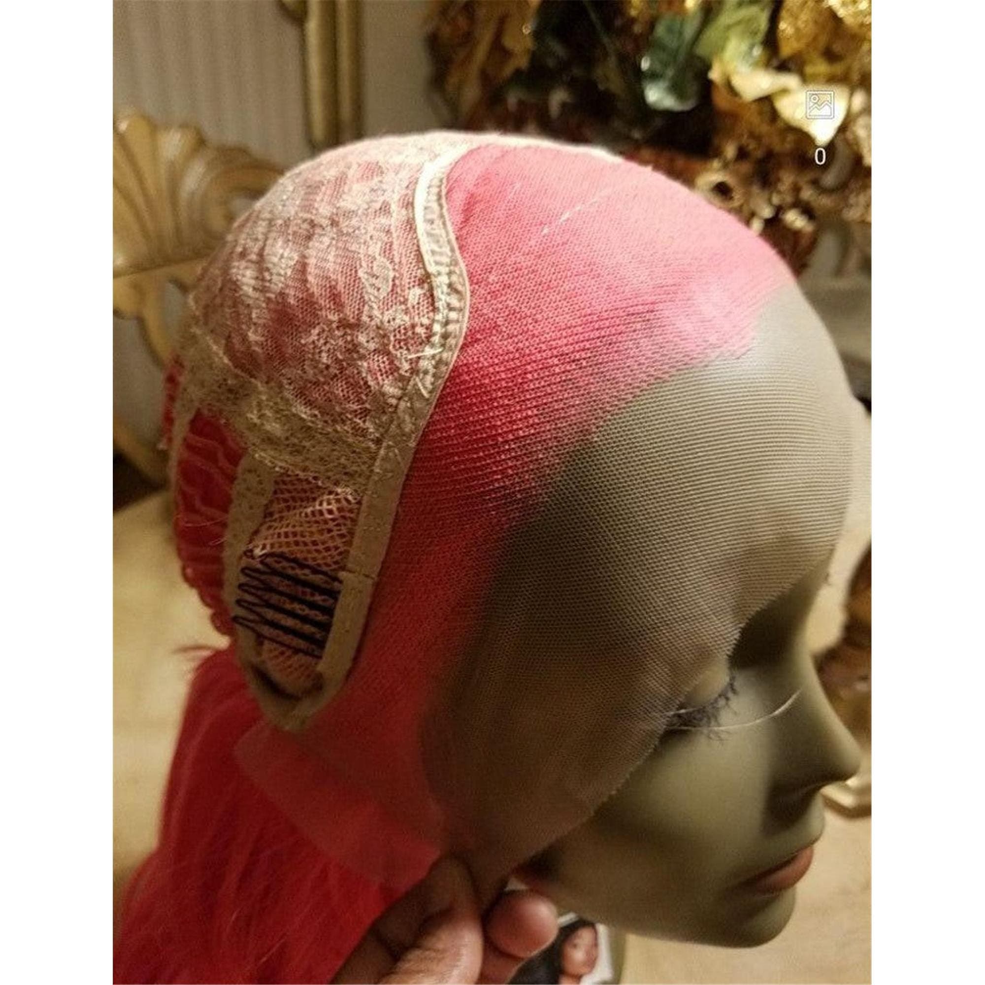 Wavy Hot Pink Beauty Wavy Lace Front Wig - Thumbnail 10