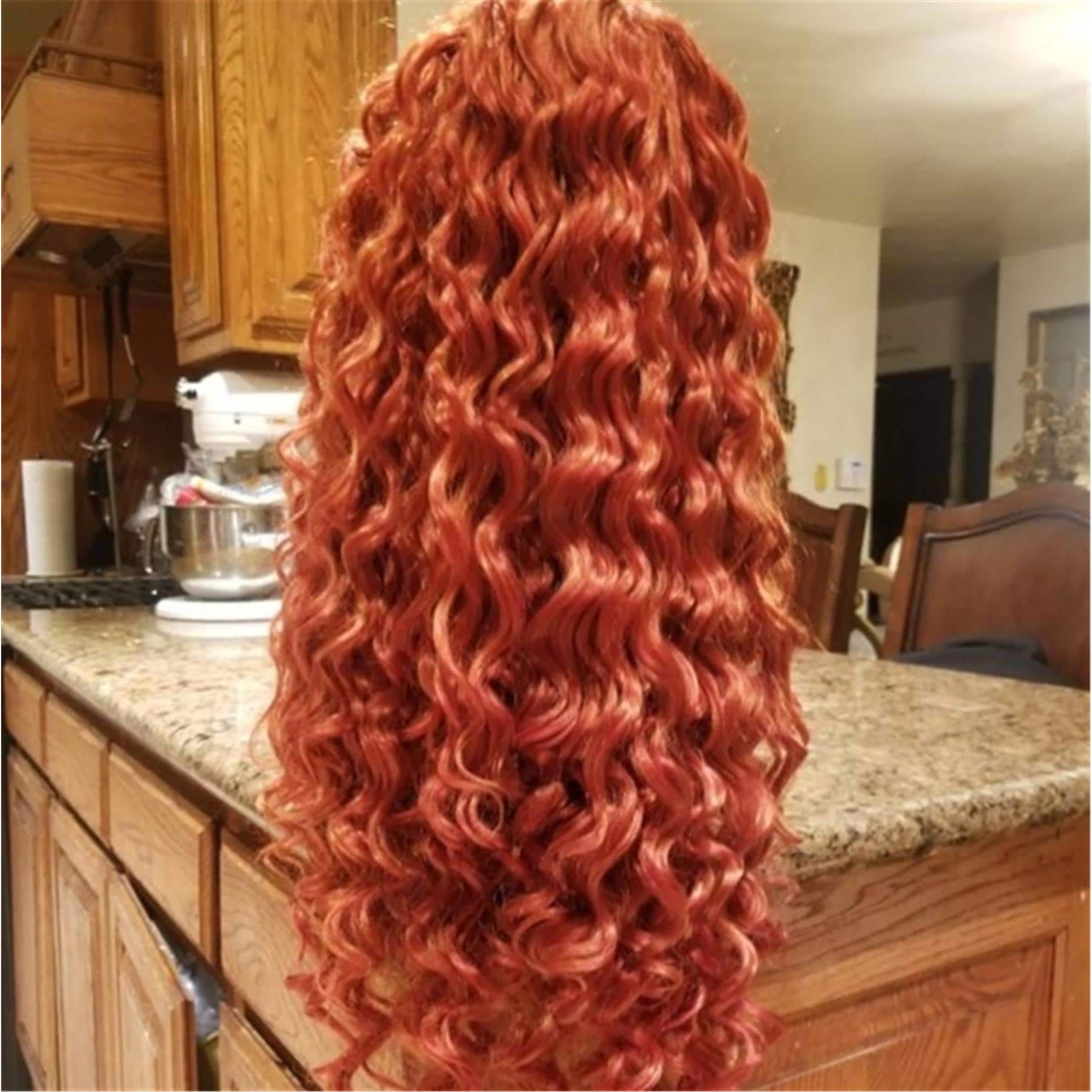 Copper Red Beauty Lace Front Wig