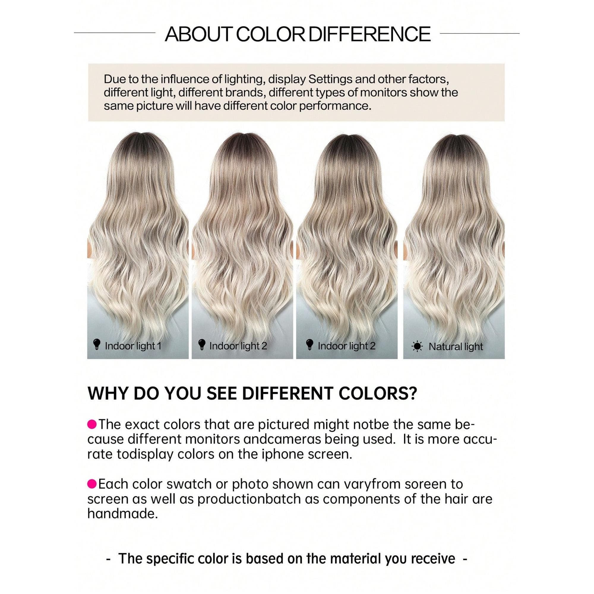 Ombre Long Curly Hair With Bangs Heat-Resistant Synthetic Wigs For Women Soft And Comfortable Wear On Daily 26 inches - Thumbnail 8