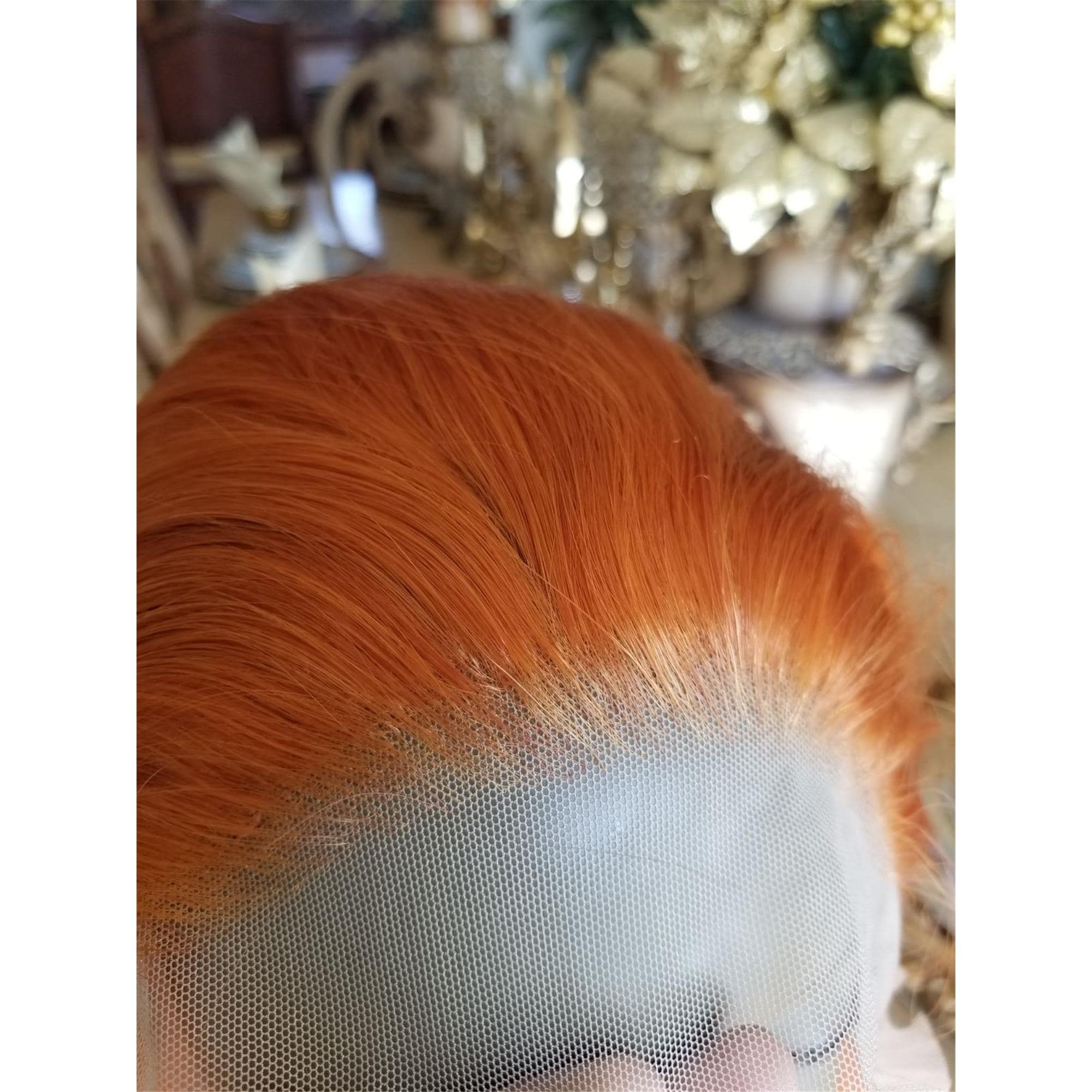 Orange Copper Loose Wave Lace Front Wig - Thumbnail 10