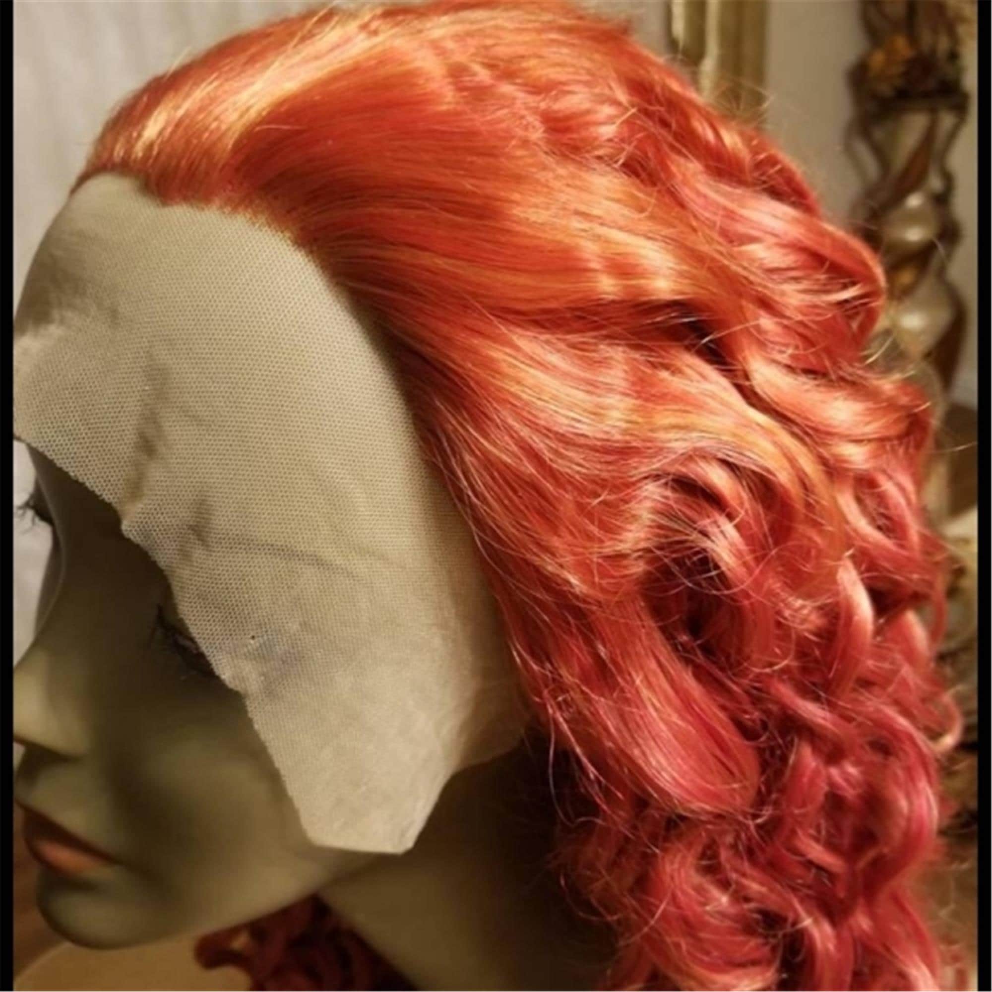 Copper Red Beauty Lace Front Wig - Thumbnail 9
