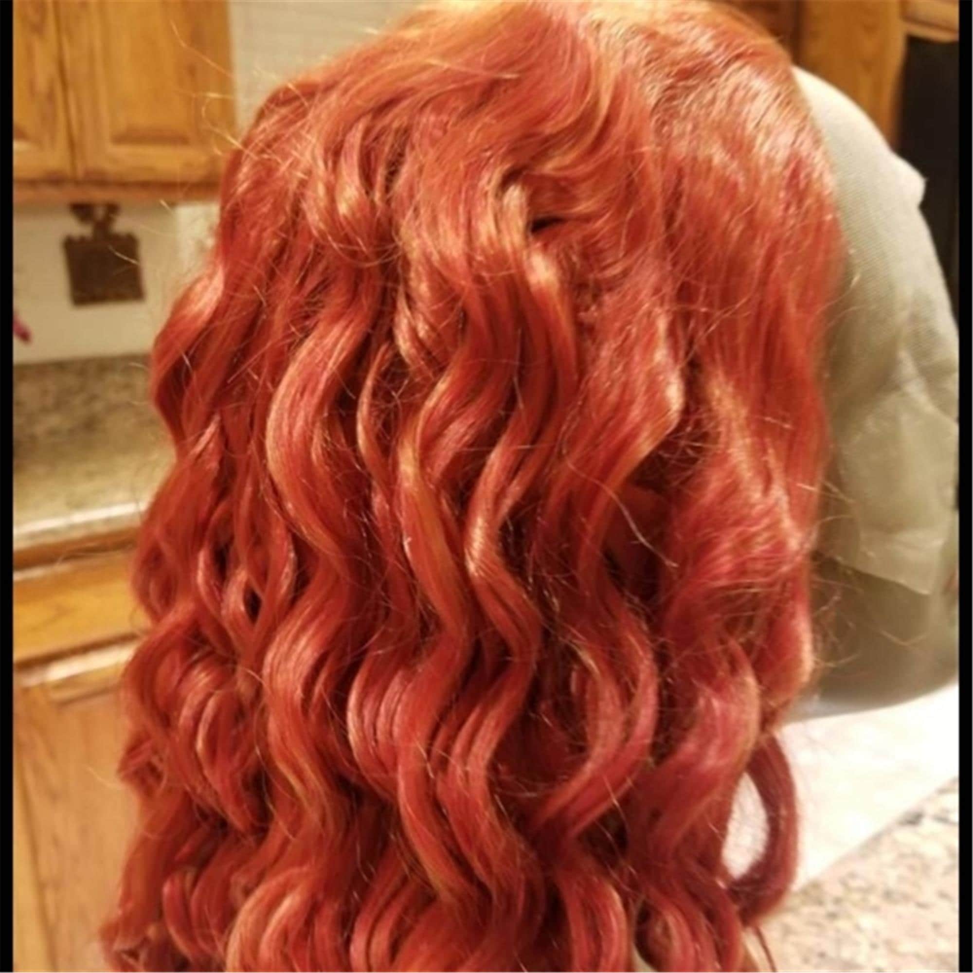 Copper Red Beauty Lace Front Wig - Thumbnail 8