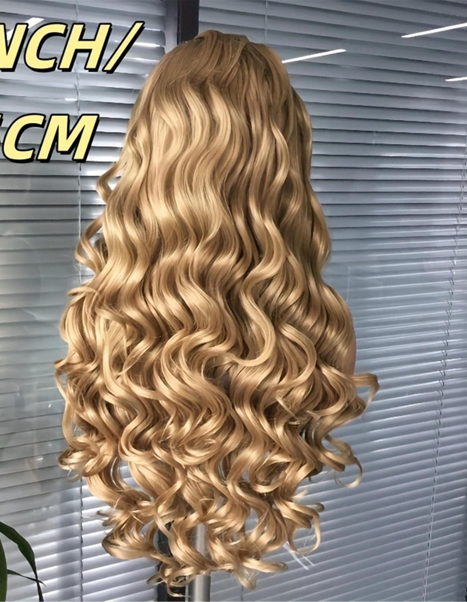 13x3 Synthetic Lace Front Wig Long Wave Wig for Women 26 inch Glueless Pre Plucked for Daily Use
