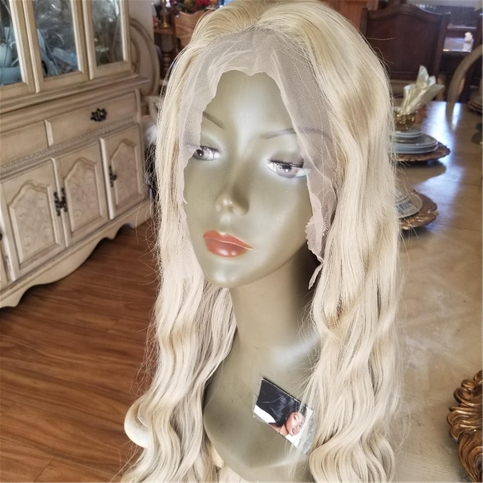 Ash Blonde Beauty Lace Front Wig - Thumbnail 14