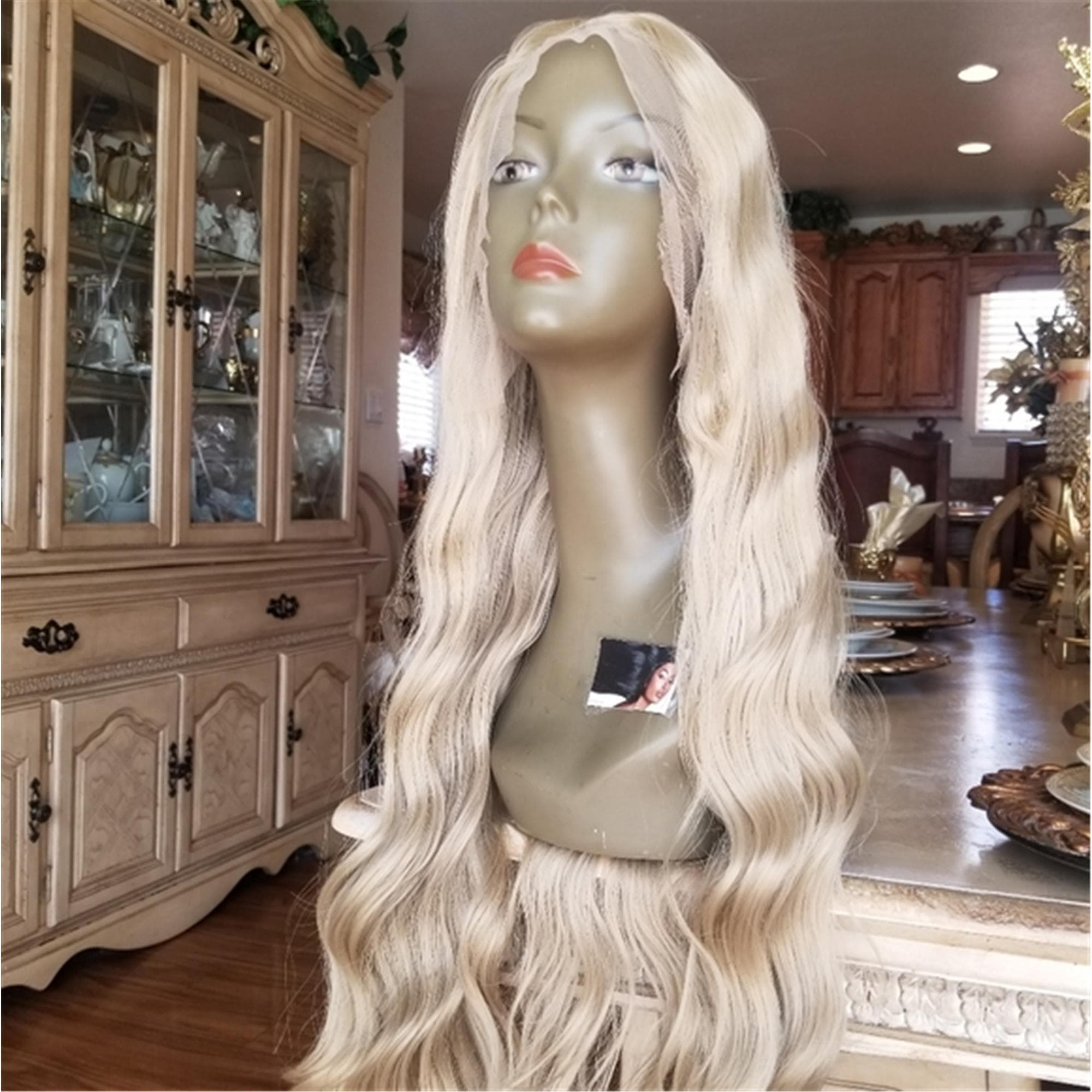 Ash Blonde Beauty Lace Front Wig - Thumbnail 17