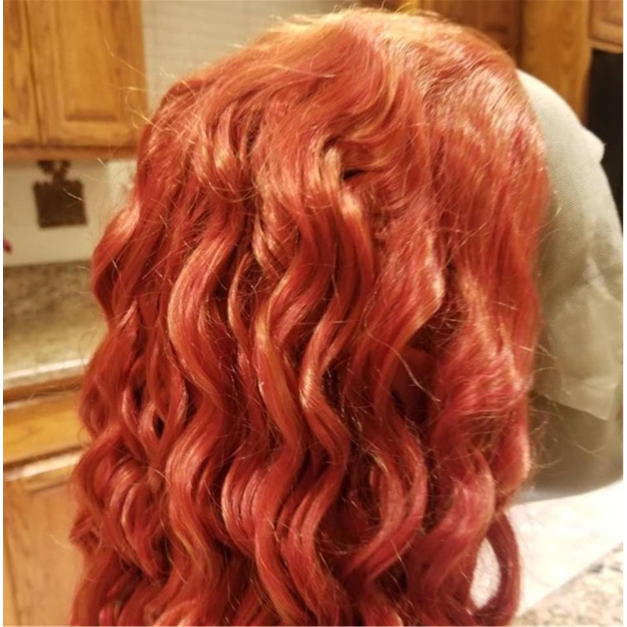 Copper Red Beauty Lace Front Wig - Thumbnail 3